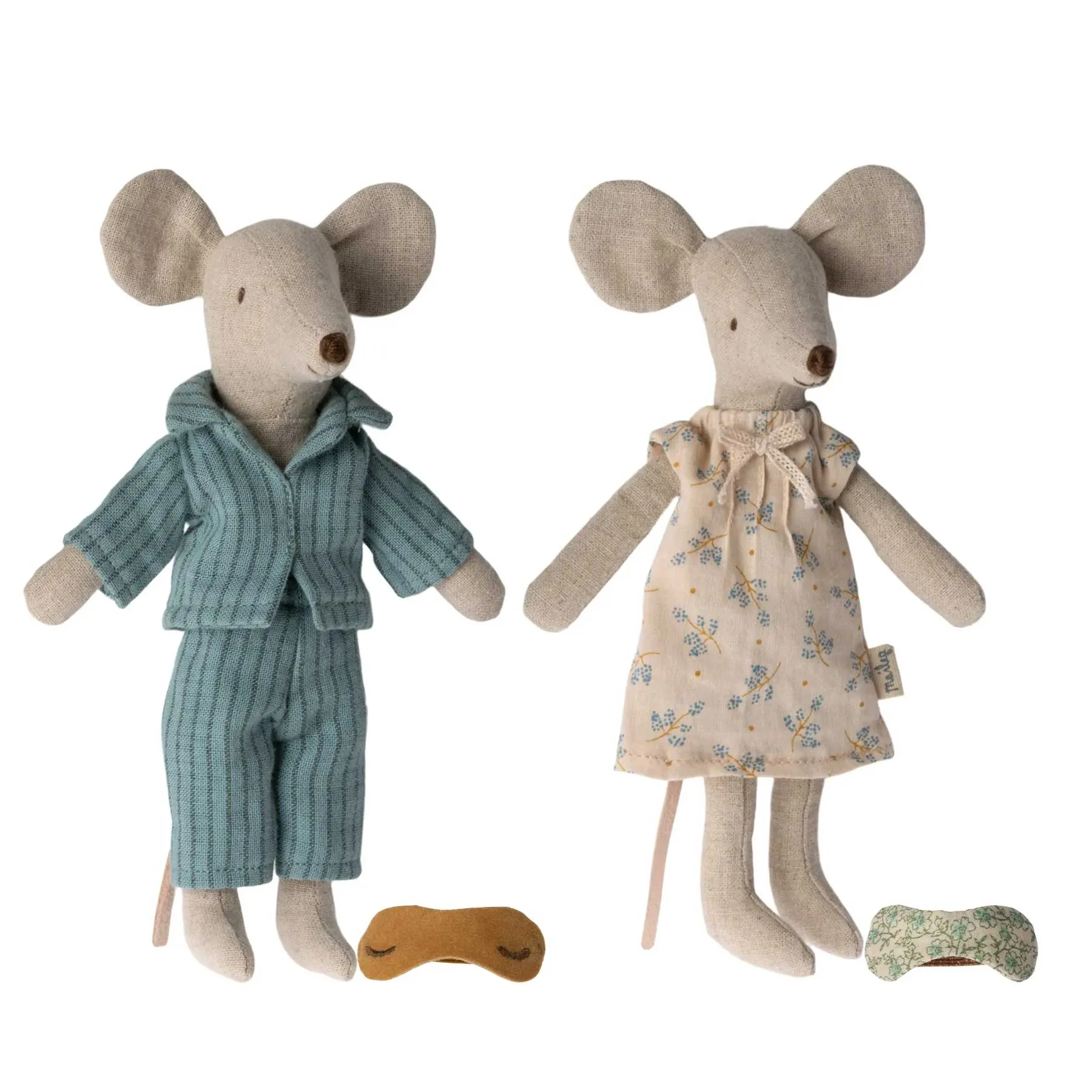 2023 Maileg Mum and Dad Mice in Cigar Box