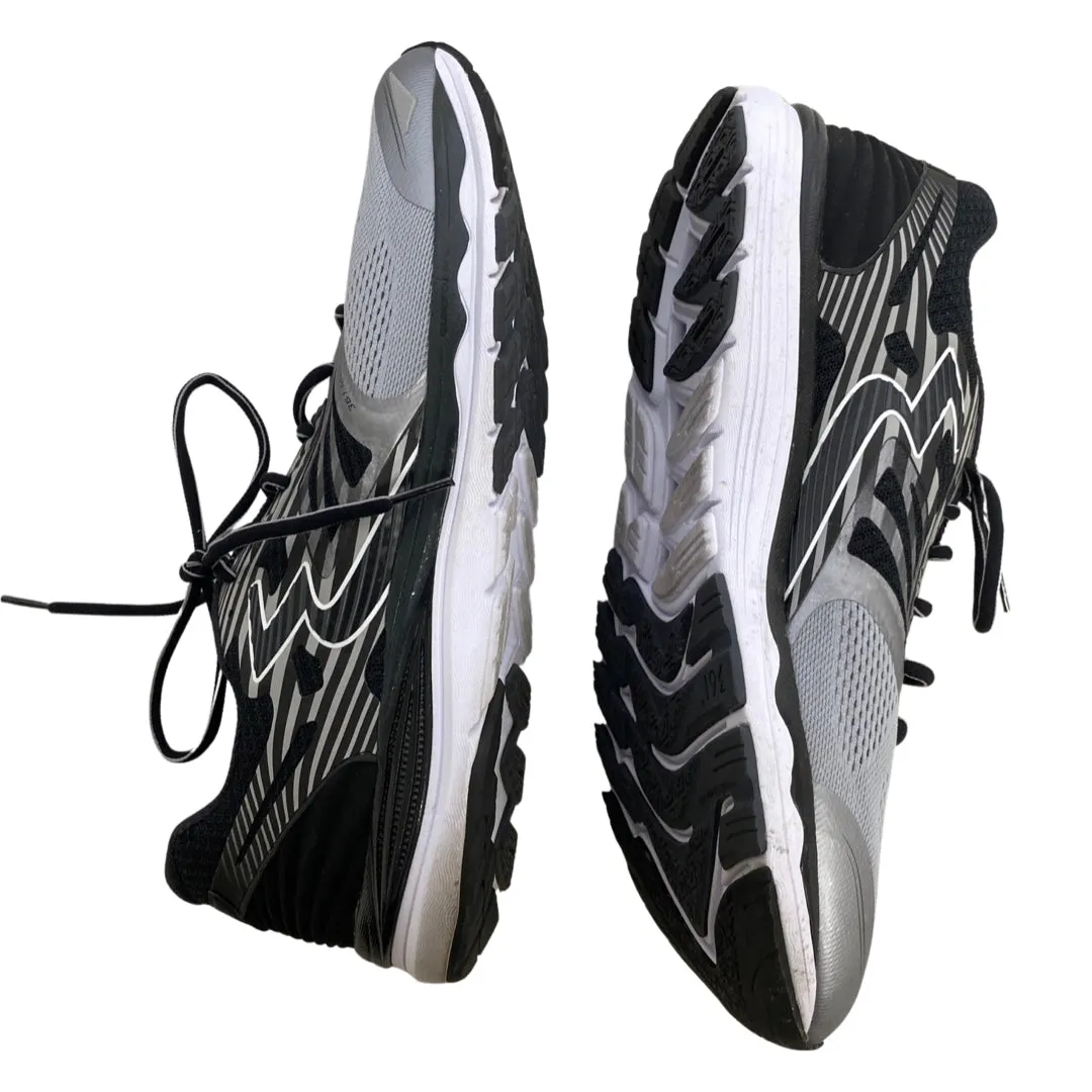 361 BLACK/GRAY DEGREE MEN'S SENSATION 4 RUNNING SNEAKERS SIZE 13