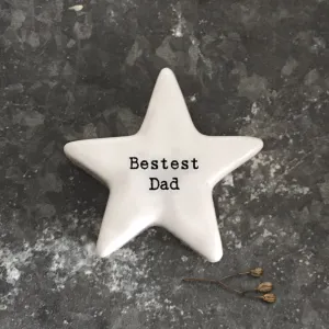 6768 Porcelain Star - Bestest Dad
