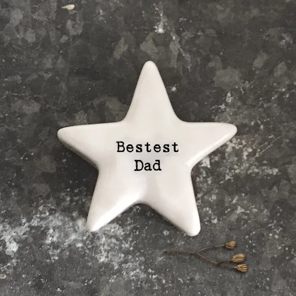 6768 Porcelain Star - Bestest Dad