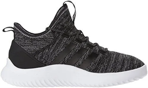 adidas Men's Ultimate Bball Basketball Shoe black/black/white, 12 M US