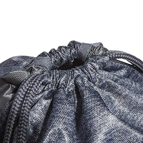 adidas Unisex Alliance II Sackpack, Jersey Black/Onix/Pink, OSFA