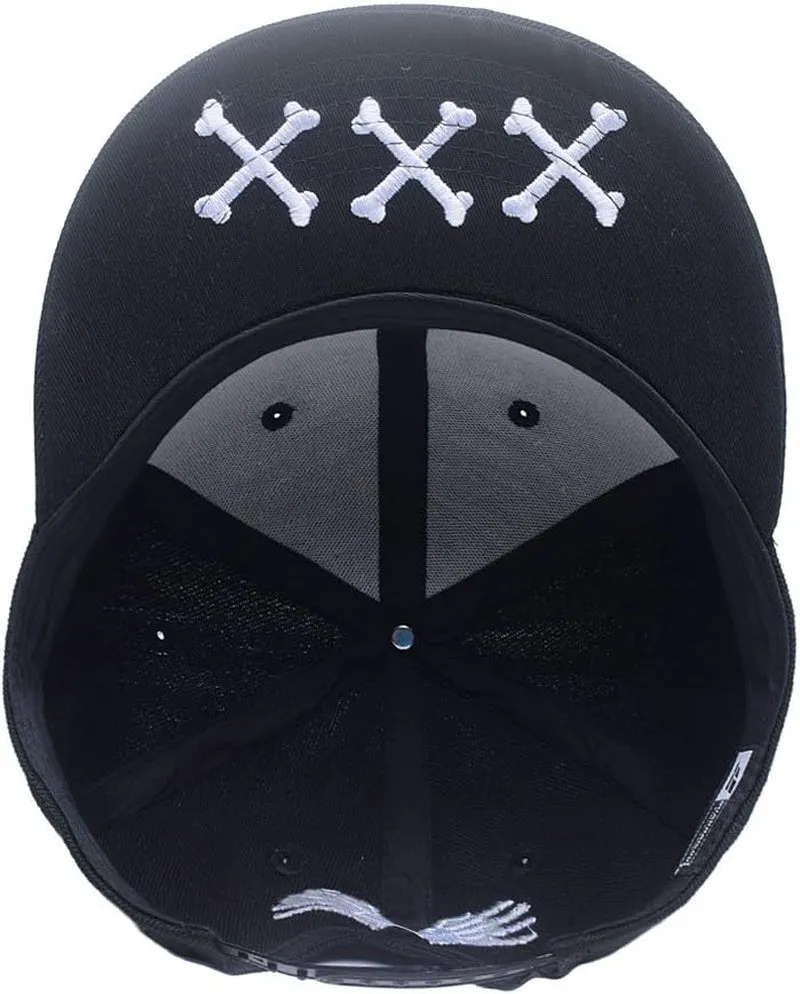 Adjustable Snapback Hat for Men Women,Unisex Hip Hop Baseball Cap Flat Bill Brim Dad Hats