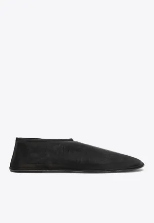 Almond-Toe Sock Shoes