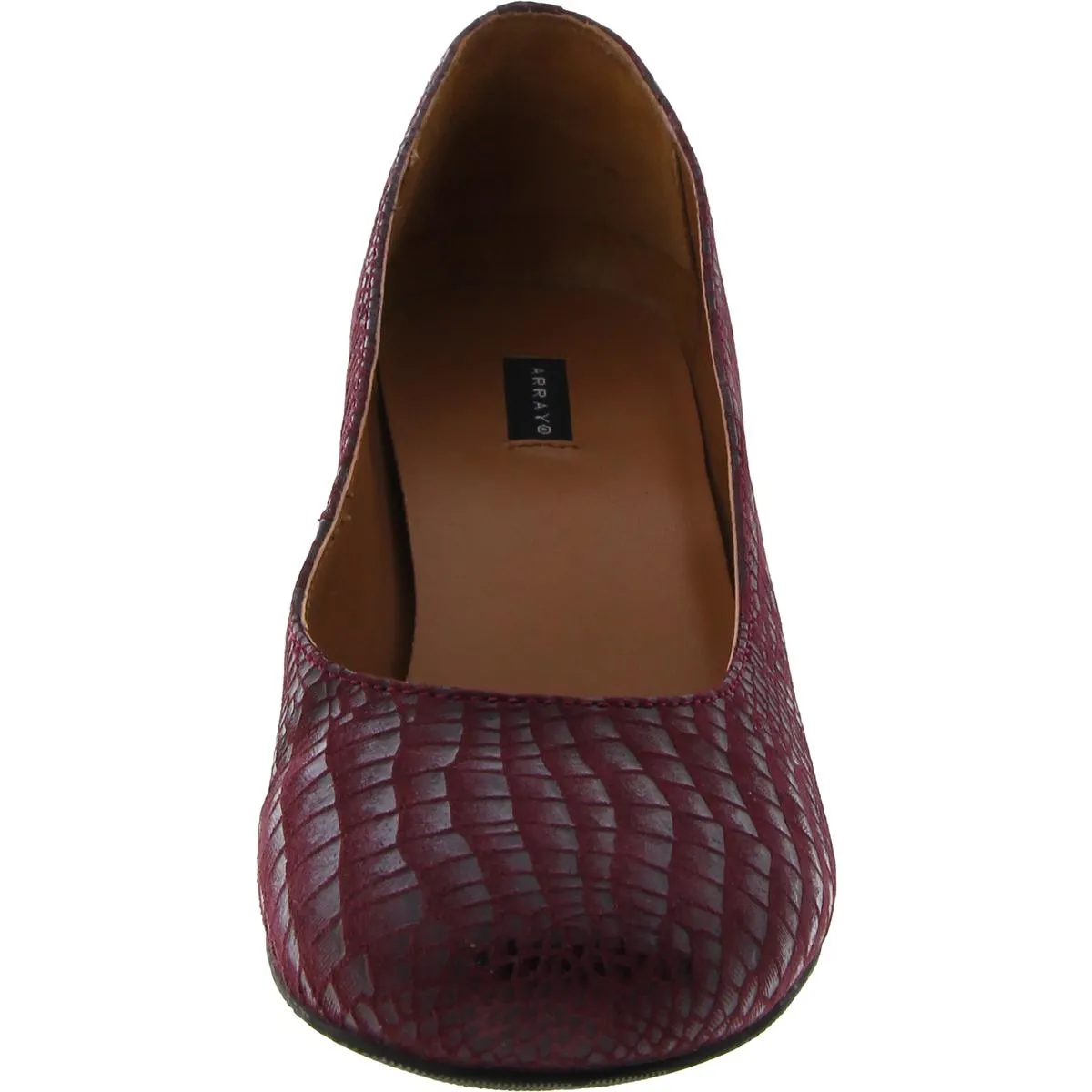 Array Womens Flatter Padded Insole Low Kitten Heels