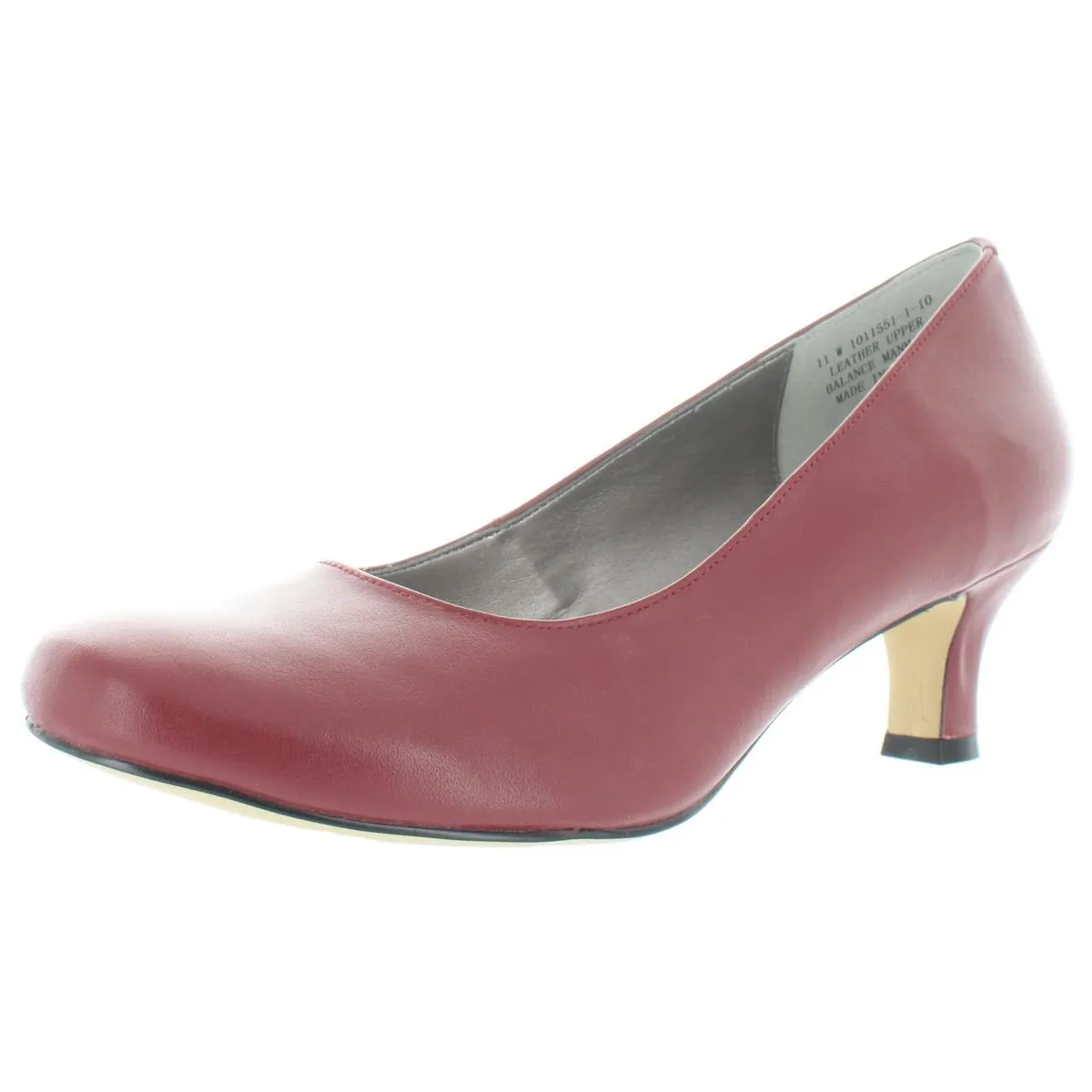 Array Womens Flatter Padded Insole Low Kitten Heels