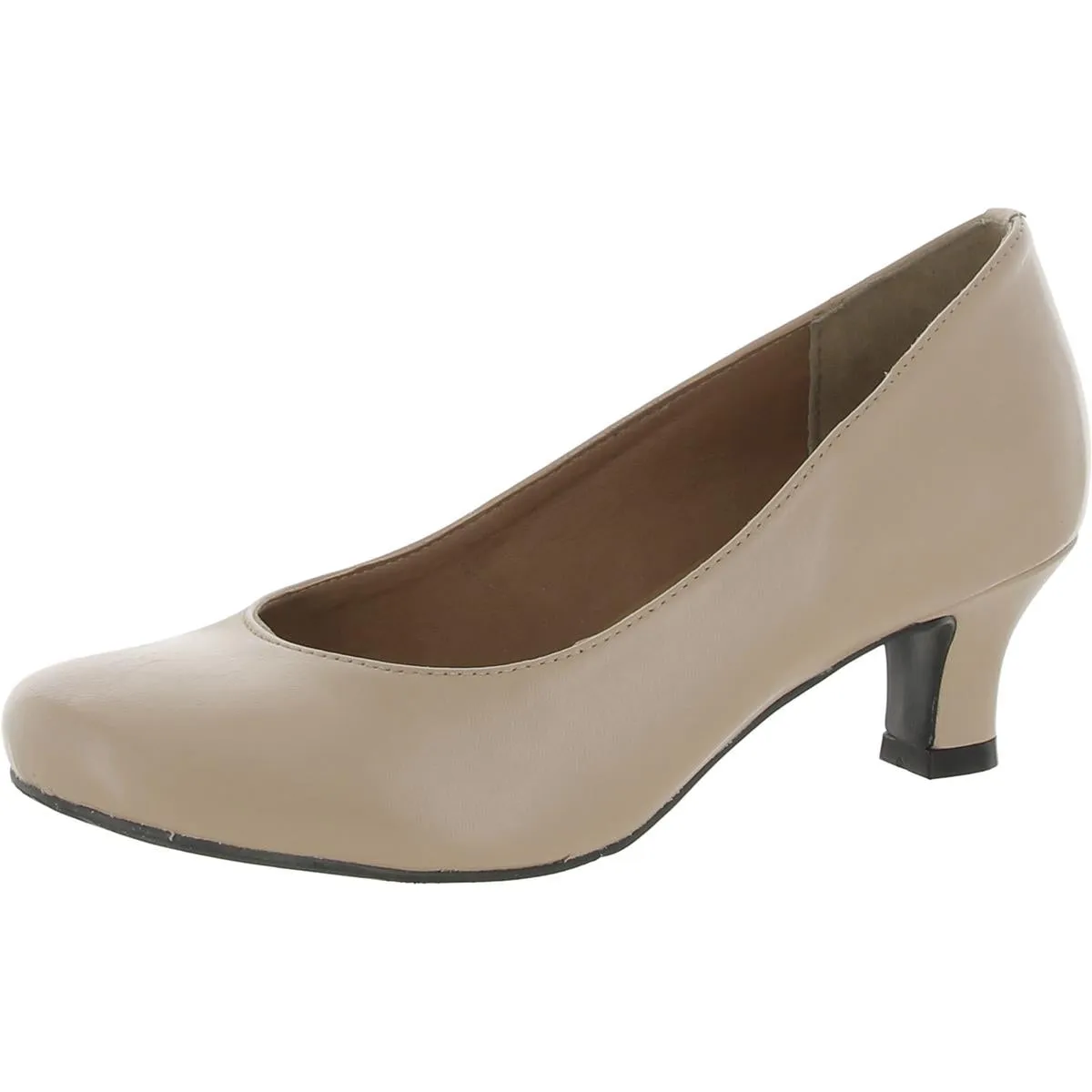 Array Womens Flatter Padded Insole Low Kitten Heels