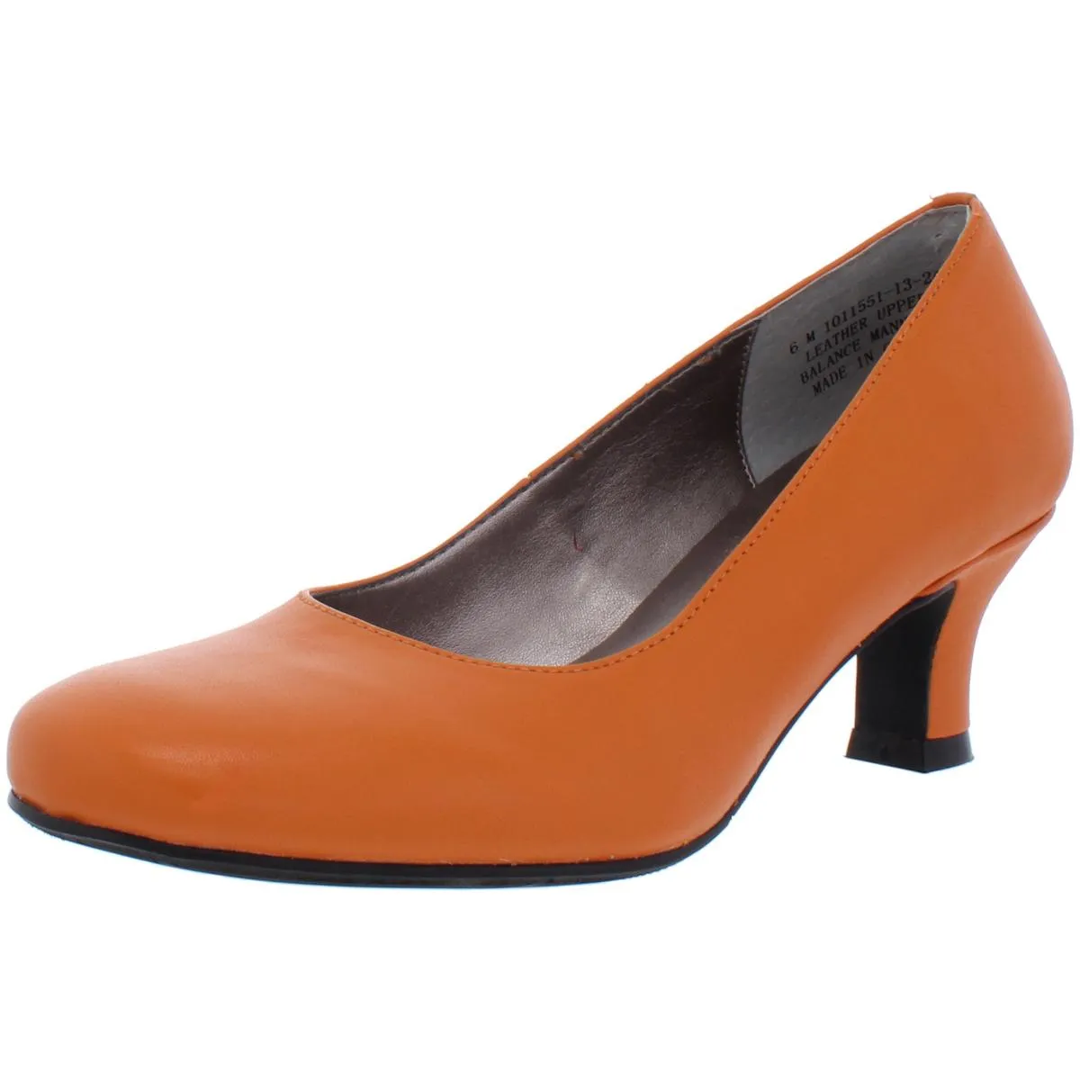 Array Womens Flatter Padded Insole Low Kitten Heels