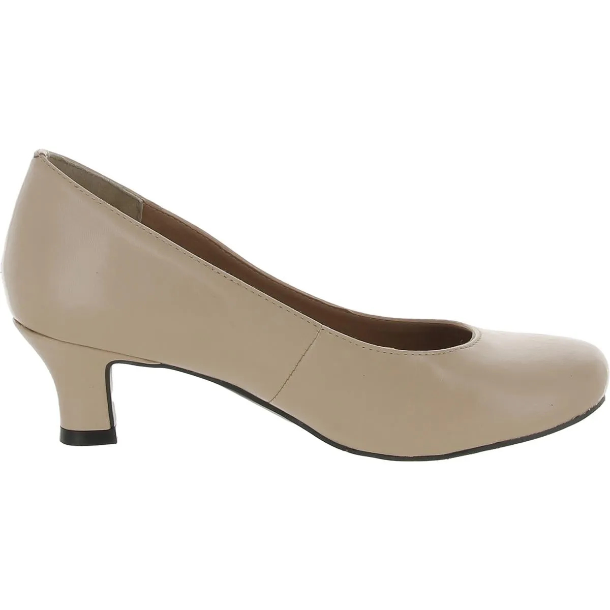 Array Womens Flatter Padded Insole Low Kitten Heels
