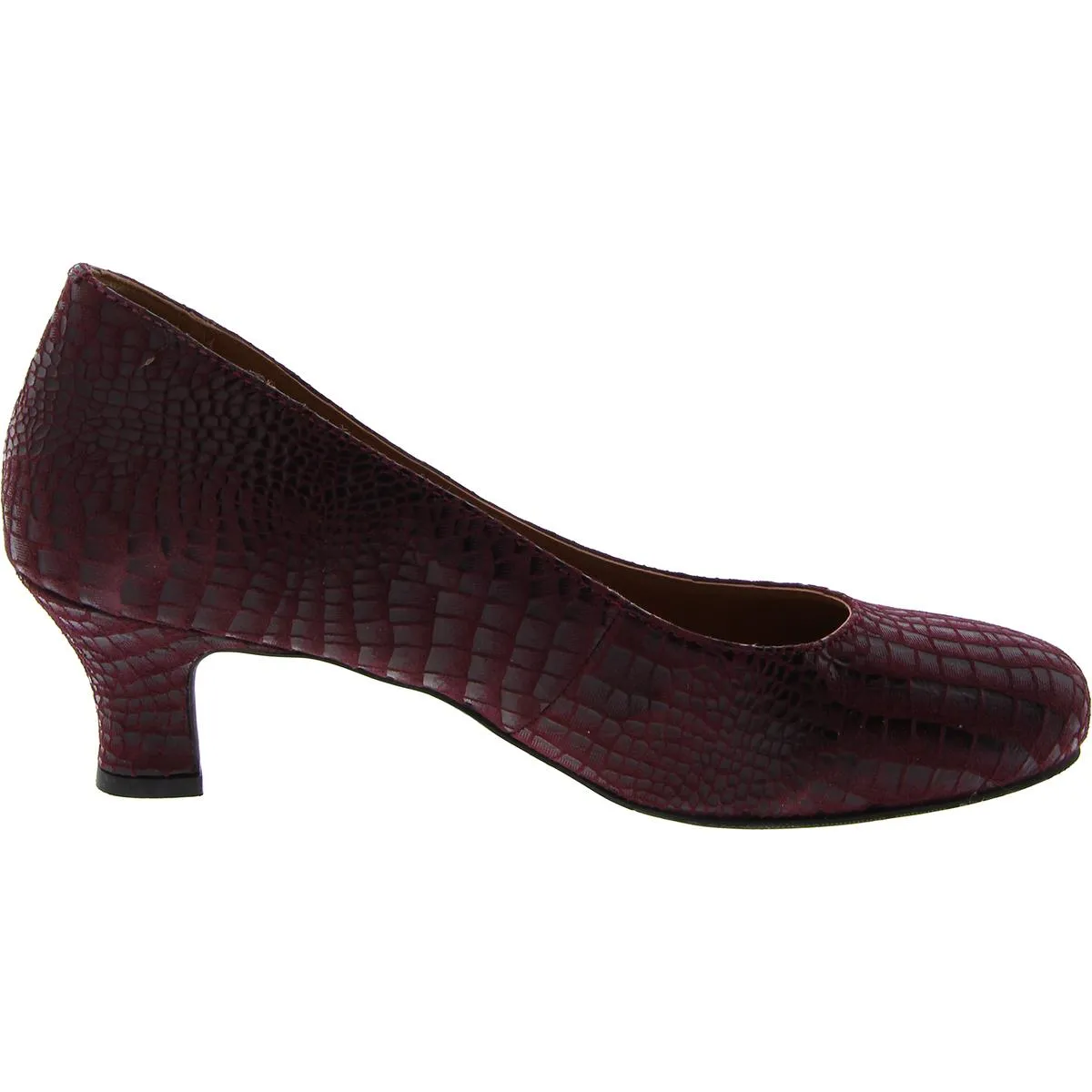 Array Womens Flatter Padded Insole Low Kitten Heels