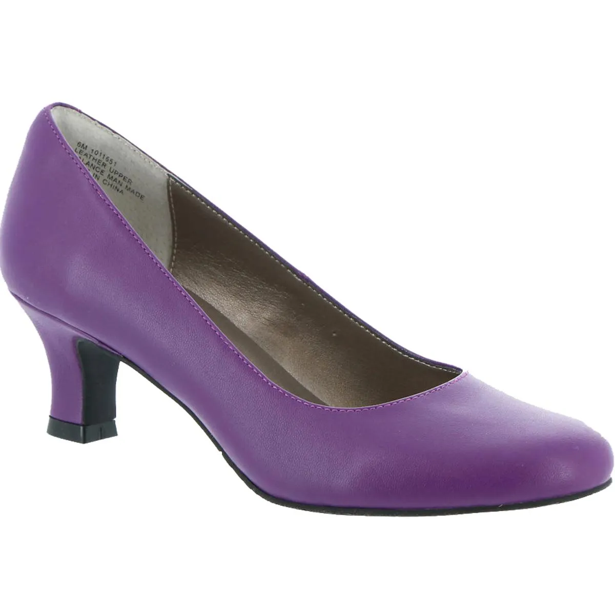 Array Womens Flatter Padded Insole Low Kitten Heels