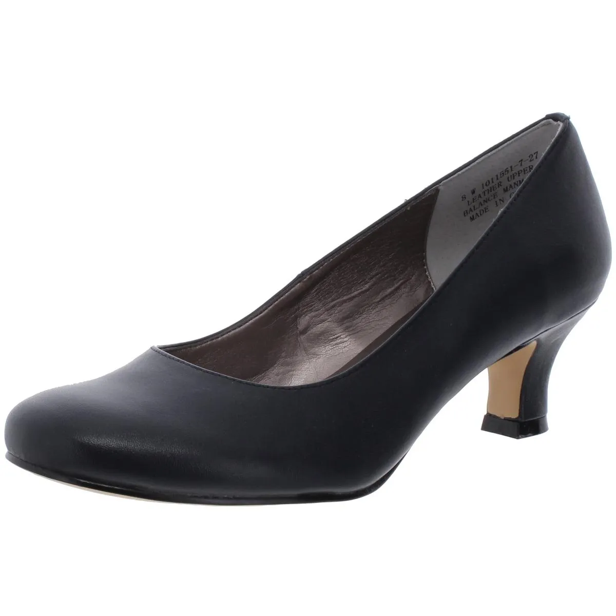 Array Womens Flatter Padded Insole Low Kitten Heels
