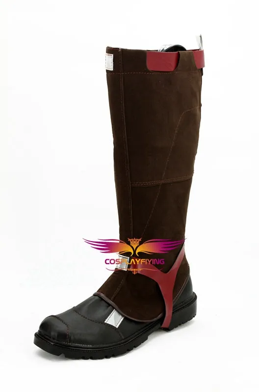 Avengers: Age of Ultron Captain America Cosplay Shoes Boots Custom Made for Adult Men and Women