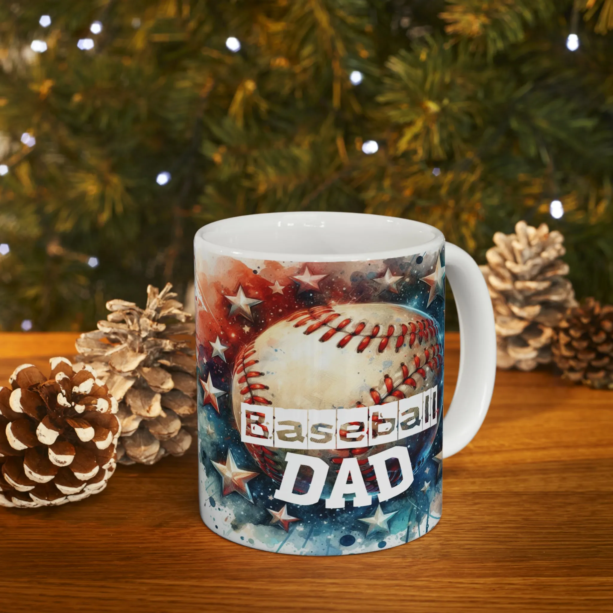 Baseball Dad Mug 11oz