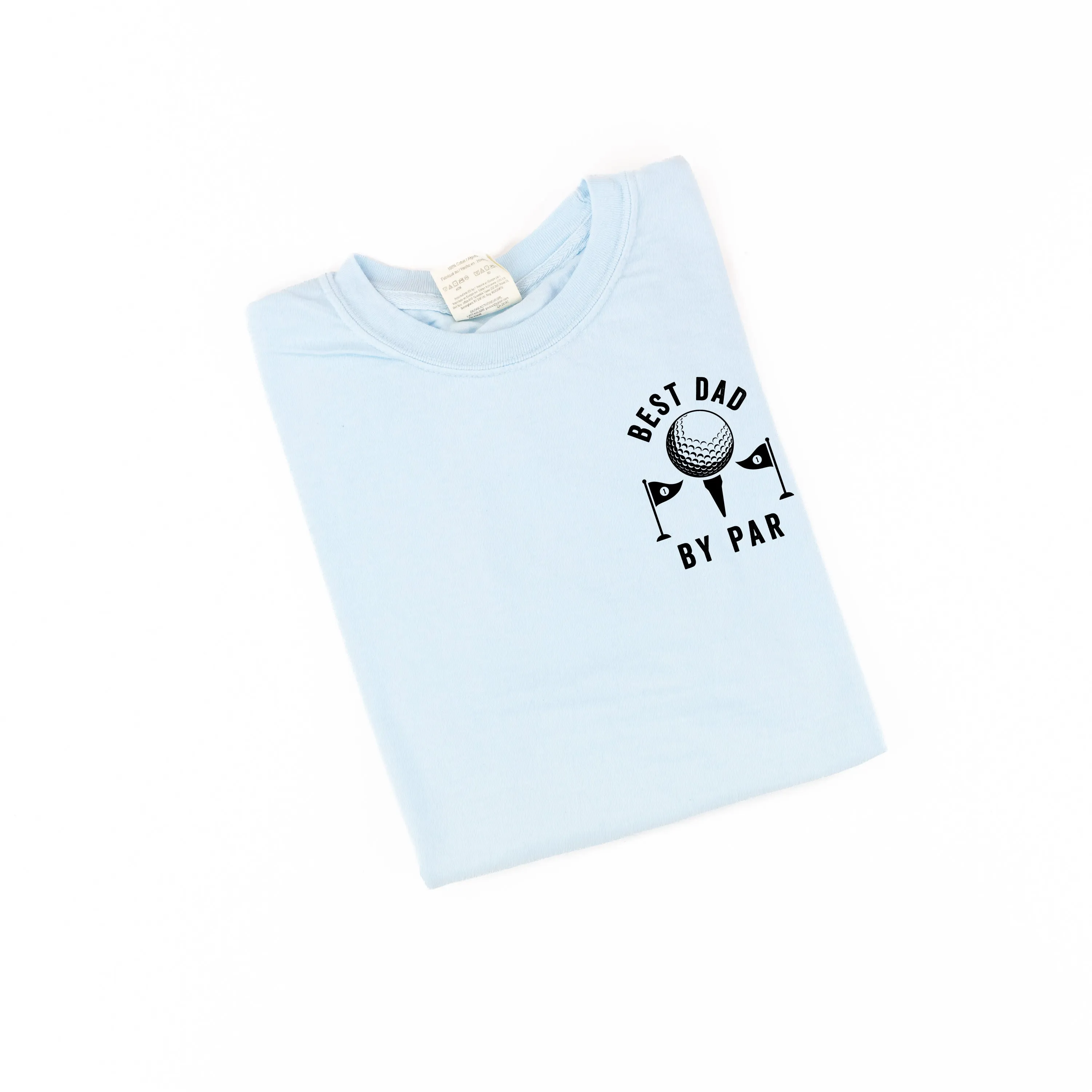 BEST DAD BY PAR - SHORT SLEEVE COMFORT COLORS TEE