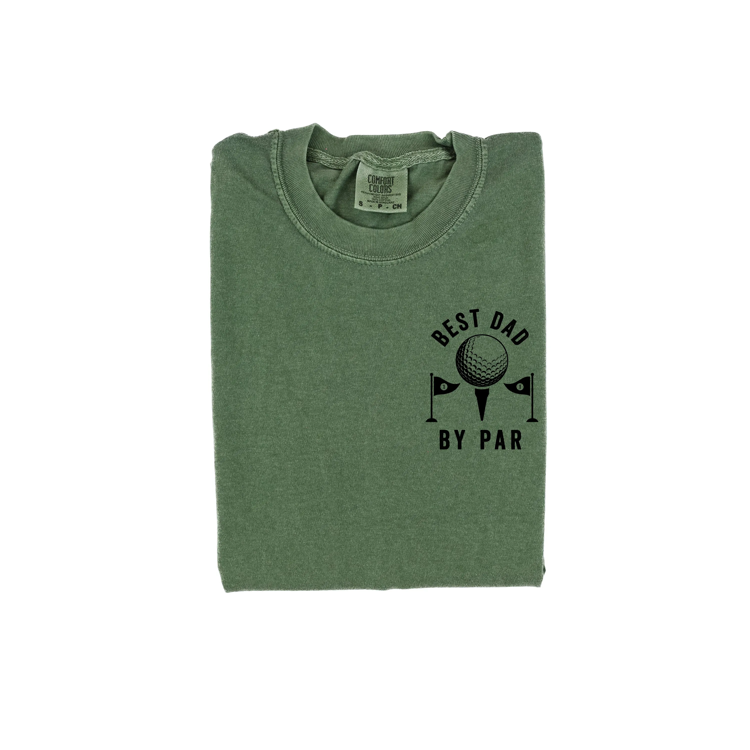 BEST DAD BY PAR - SHORT SLEEVE COMFORT COLORS TEE