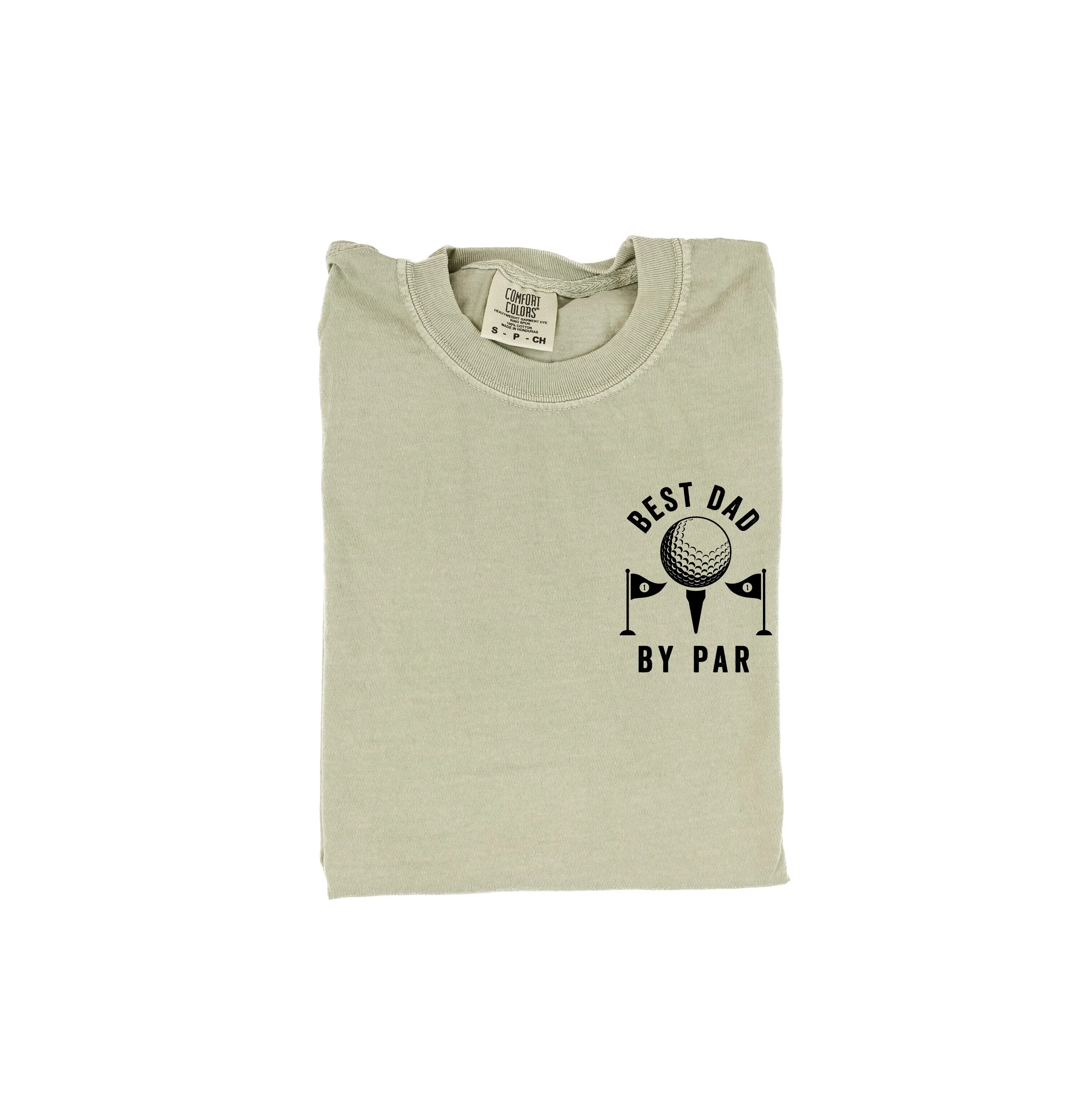 BEST DAD BY PAR - SHORT SLEEVE COMFORT COLORS TEE