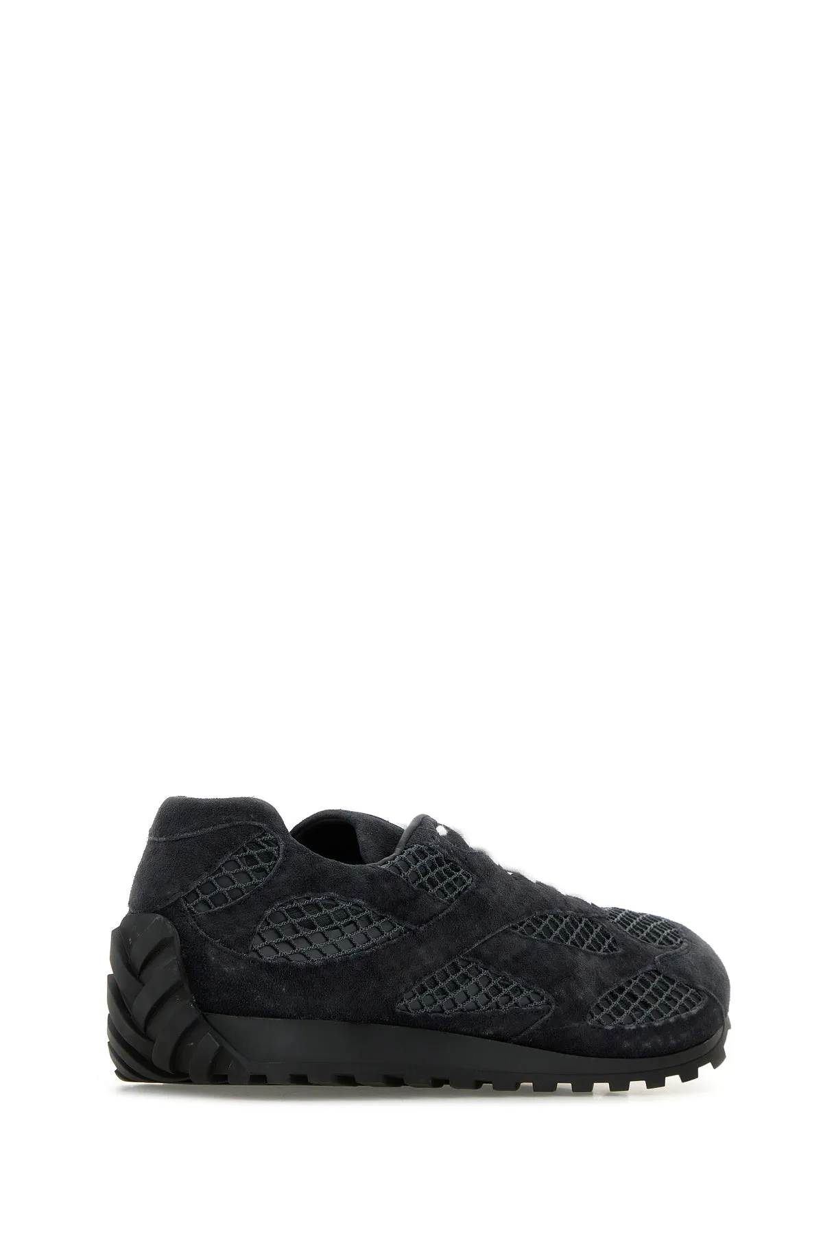 Black mesh and suede Orbit sneakers