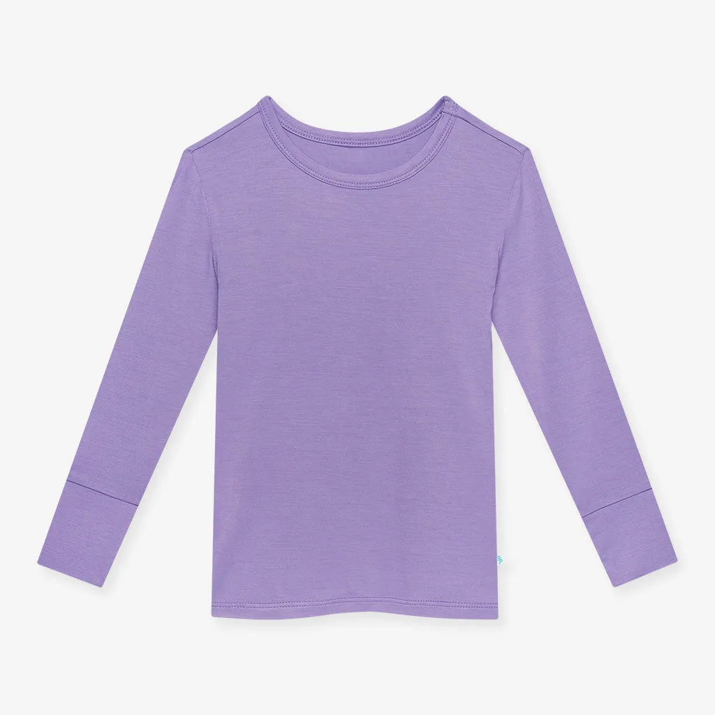 Bonny Purple Classic Pajama Set
