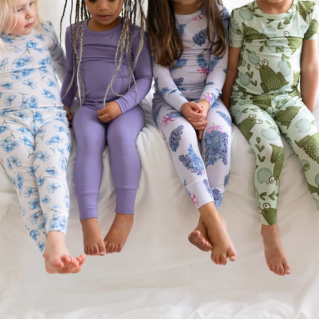 Bonny Purple Classic Pajama Set