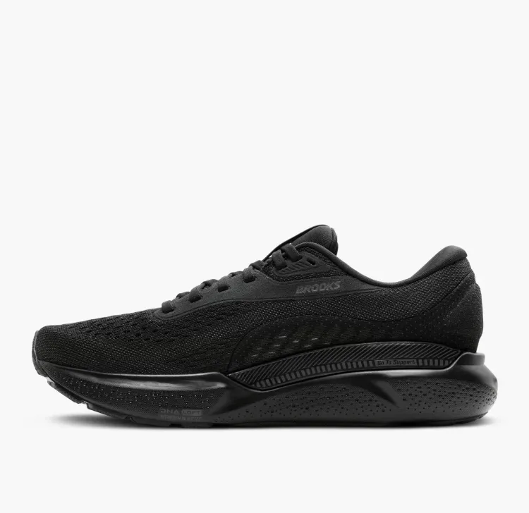 Brooks Women's Adrenaline GTS 24 Sneakers Black/Black/Ebony