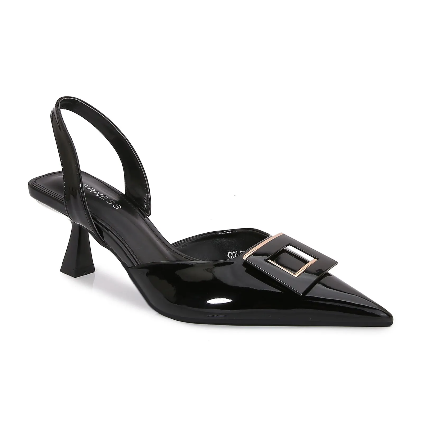 Colette Pointed-Toe Slingback Heels