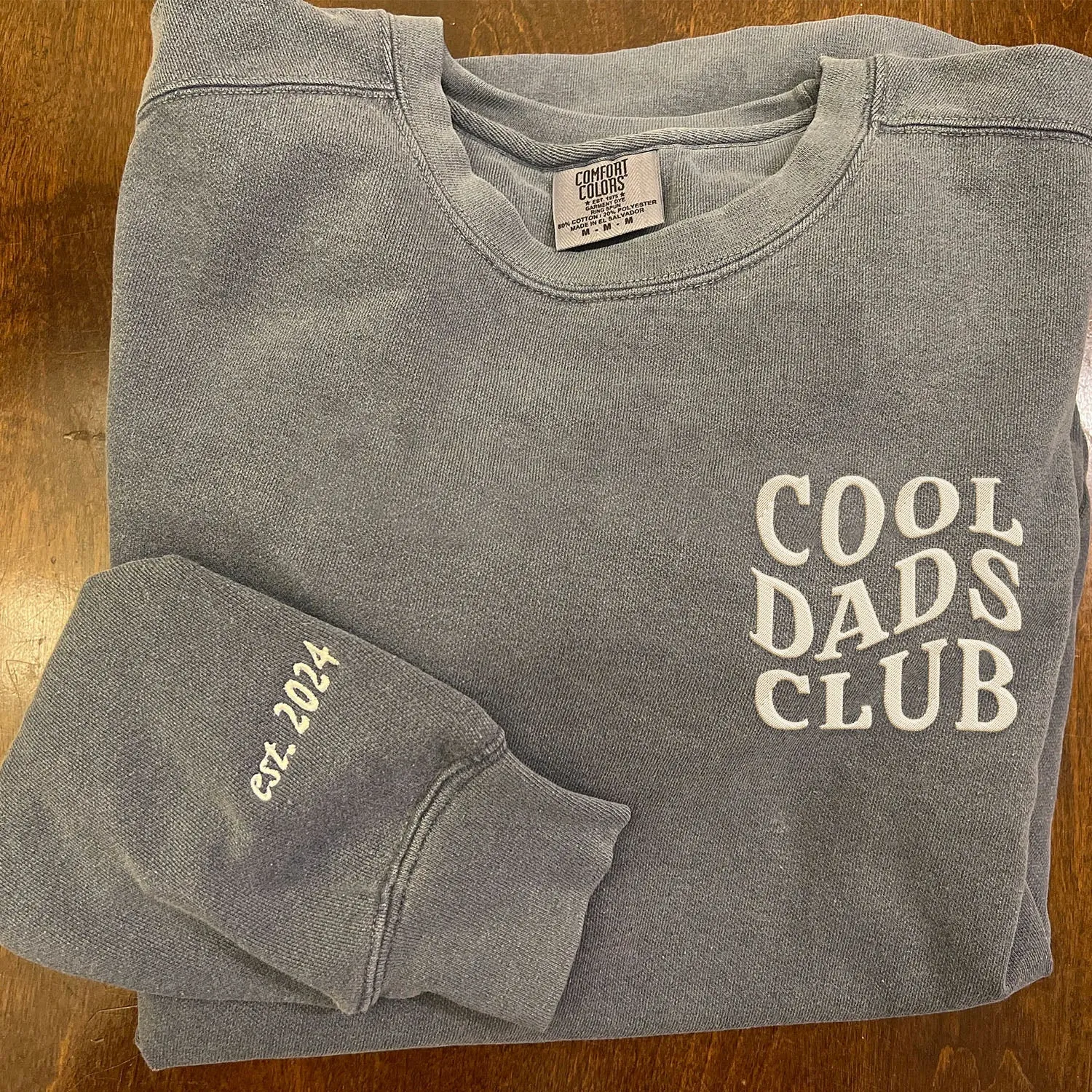 Comfort Color® Custom Embroidered Cool Dads Club Shirt
