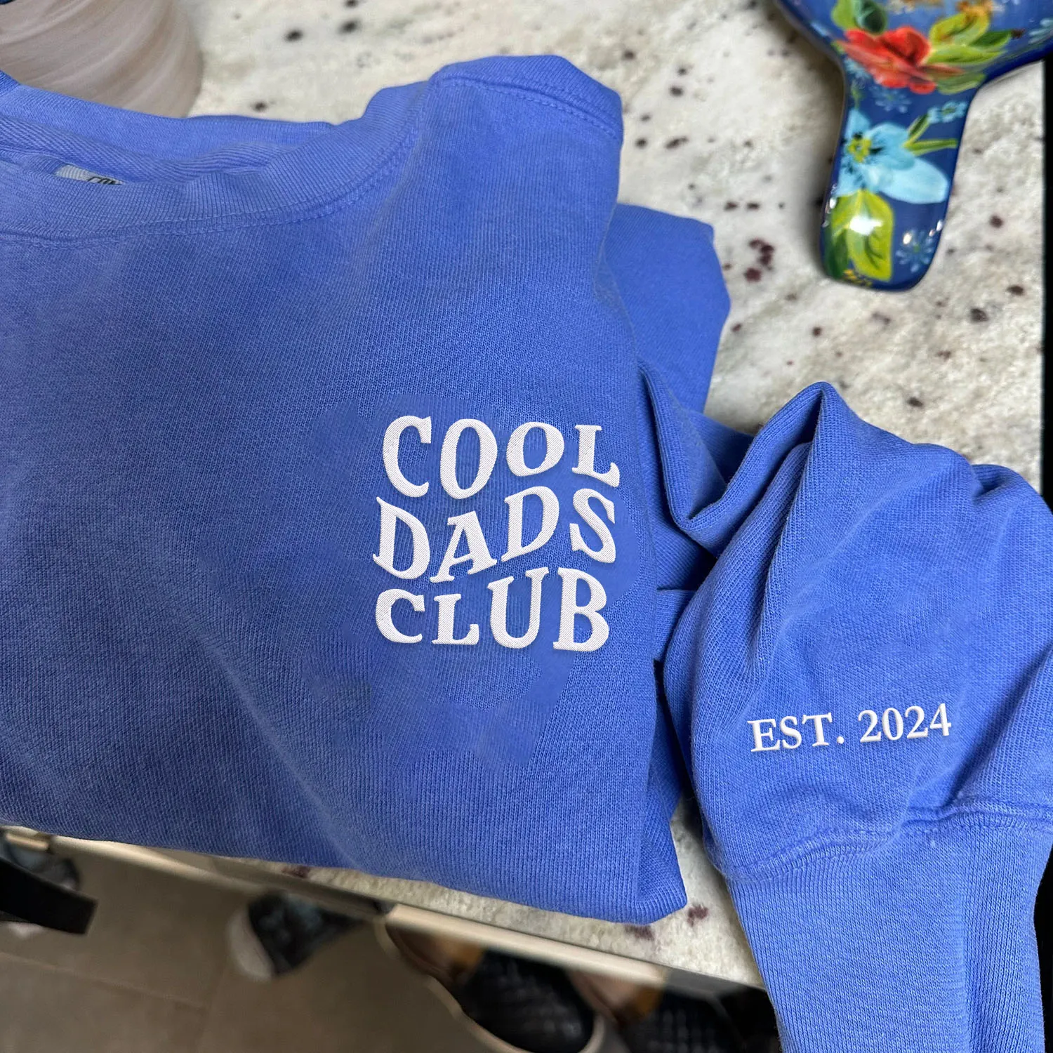 Comfort Color® Custom Embroidered Cool Dads Club Shirt
