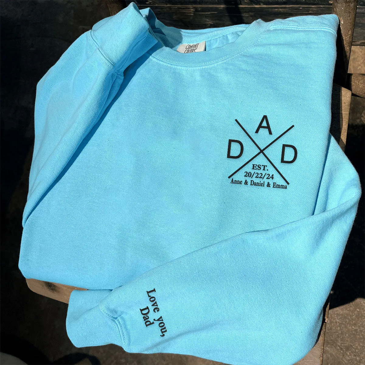 Comfort Color® Embroidered Dad Shirt