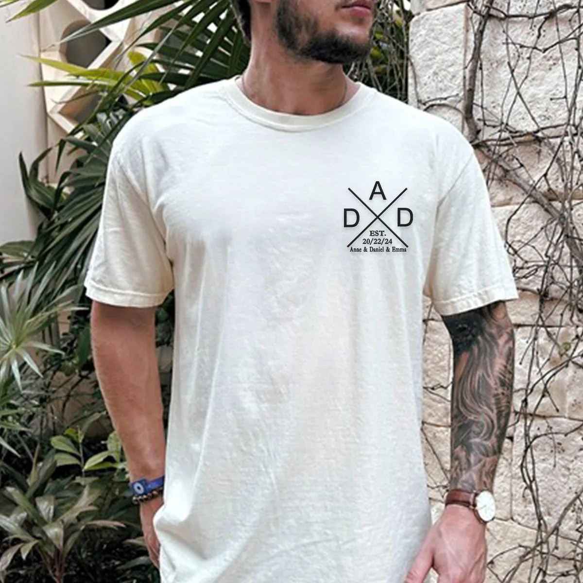 Comfort Color® Embroidered Dad Shirt