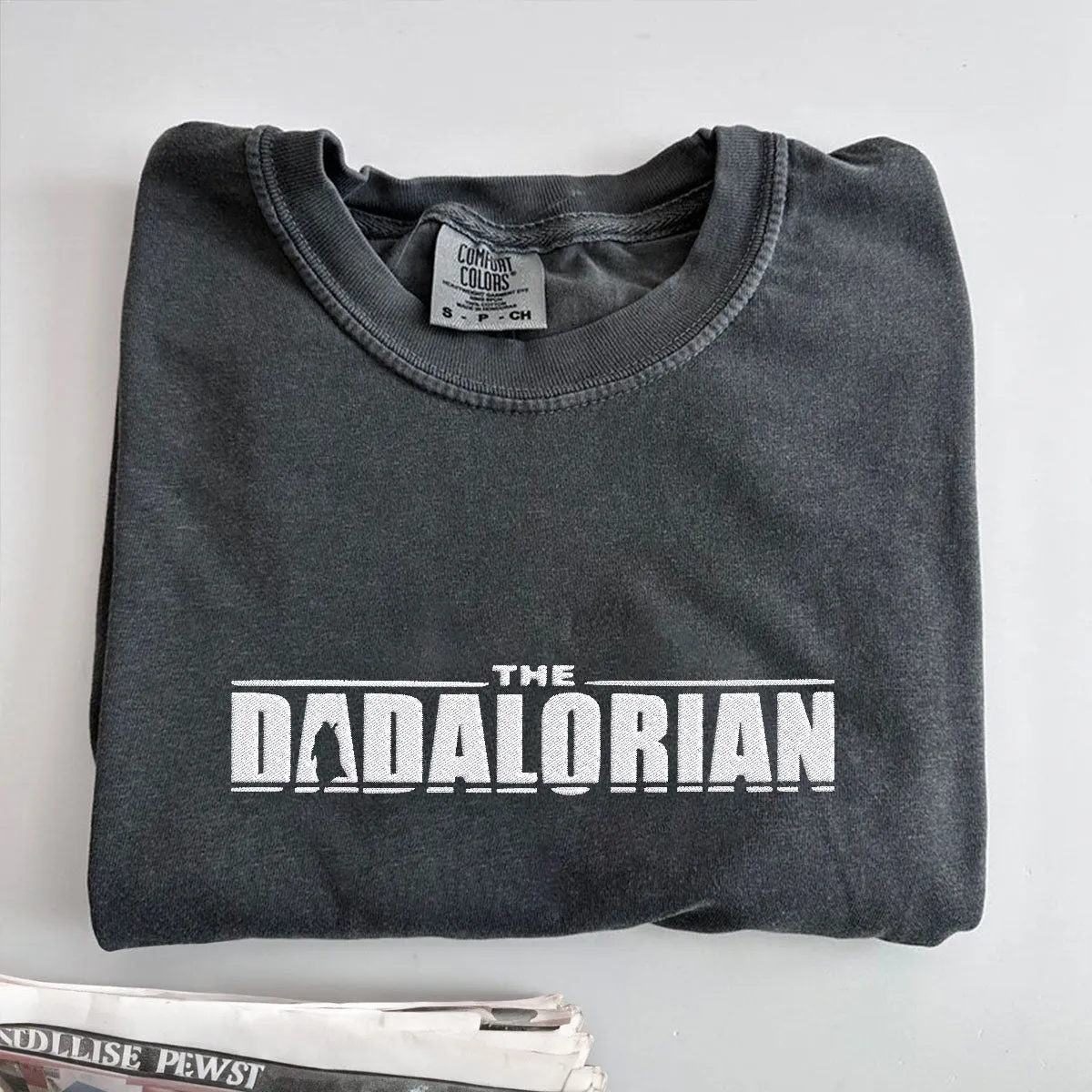 Comfort Color® Embroidered Dadalorian Shirt