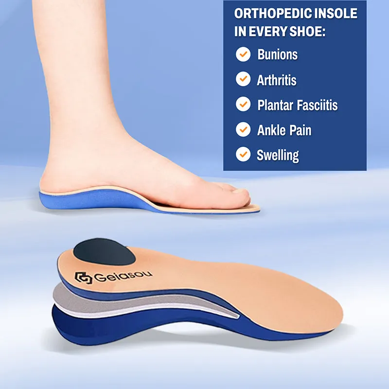 Cuzcare Orthopedic Shoes For Women And Men Arch Support Breathable Sneakers