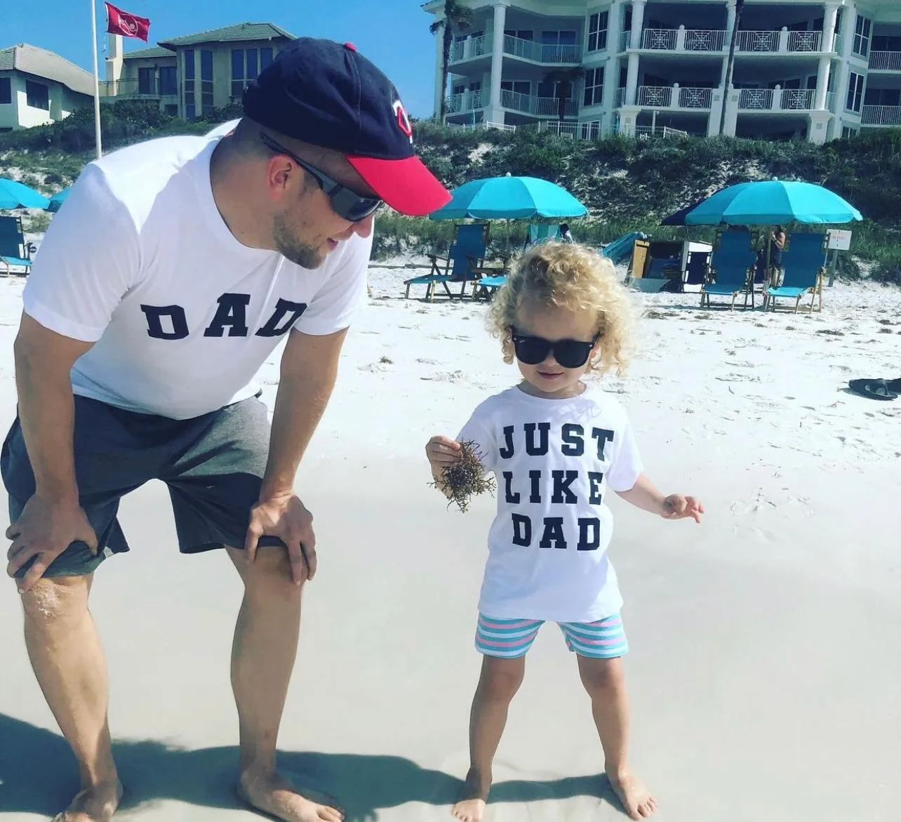 DAD - Arched Varsity - Unisex Tee