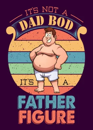 Dad Bod Funny Father's Day Card