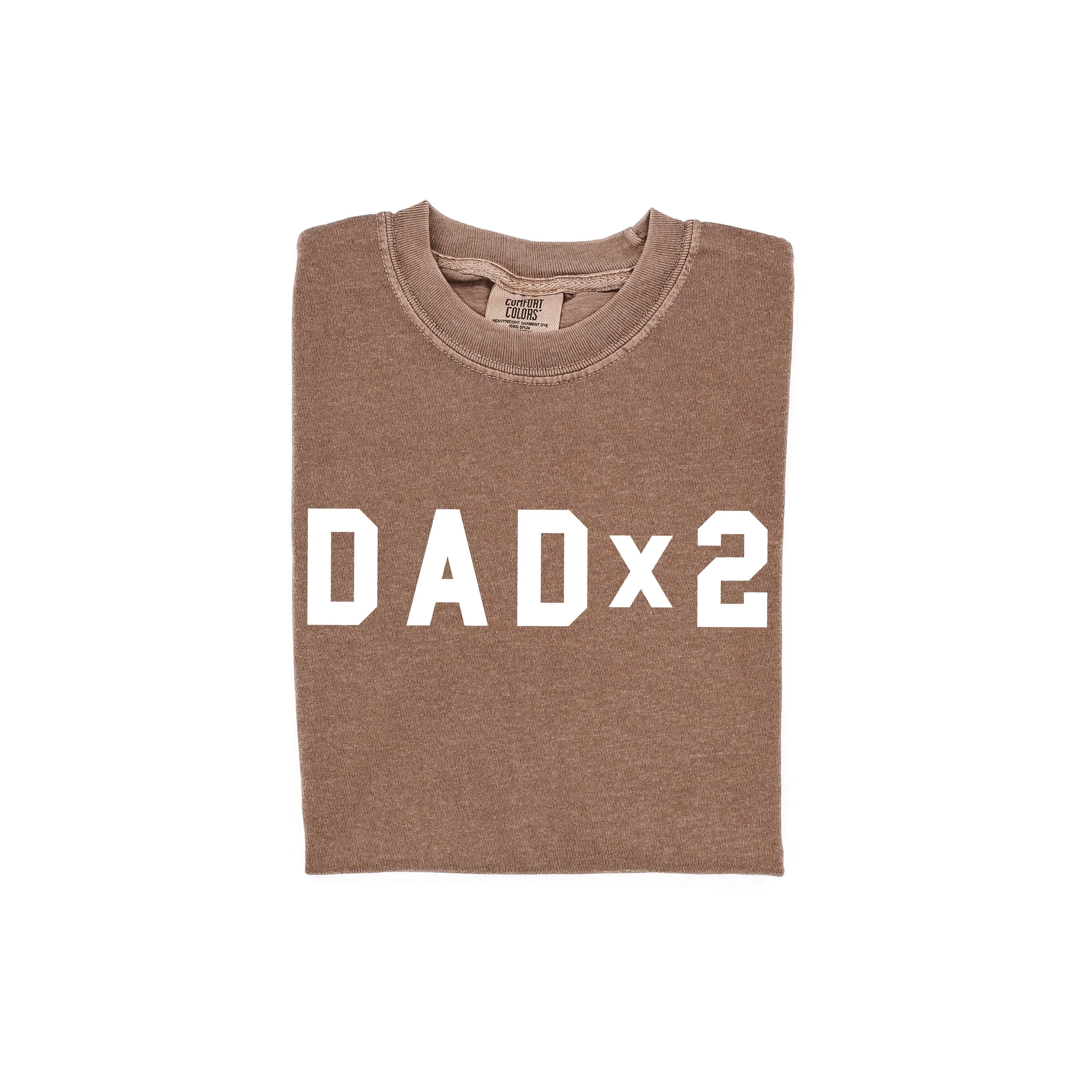 DAD x (Child Number) - SHORT SLEEVE COMFORT COLORS TEE