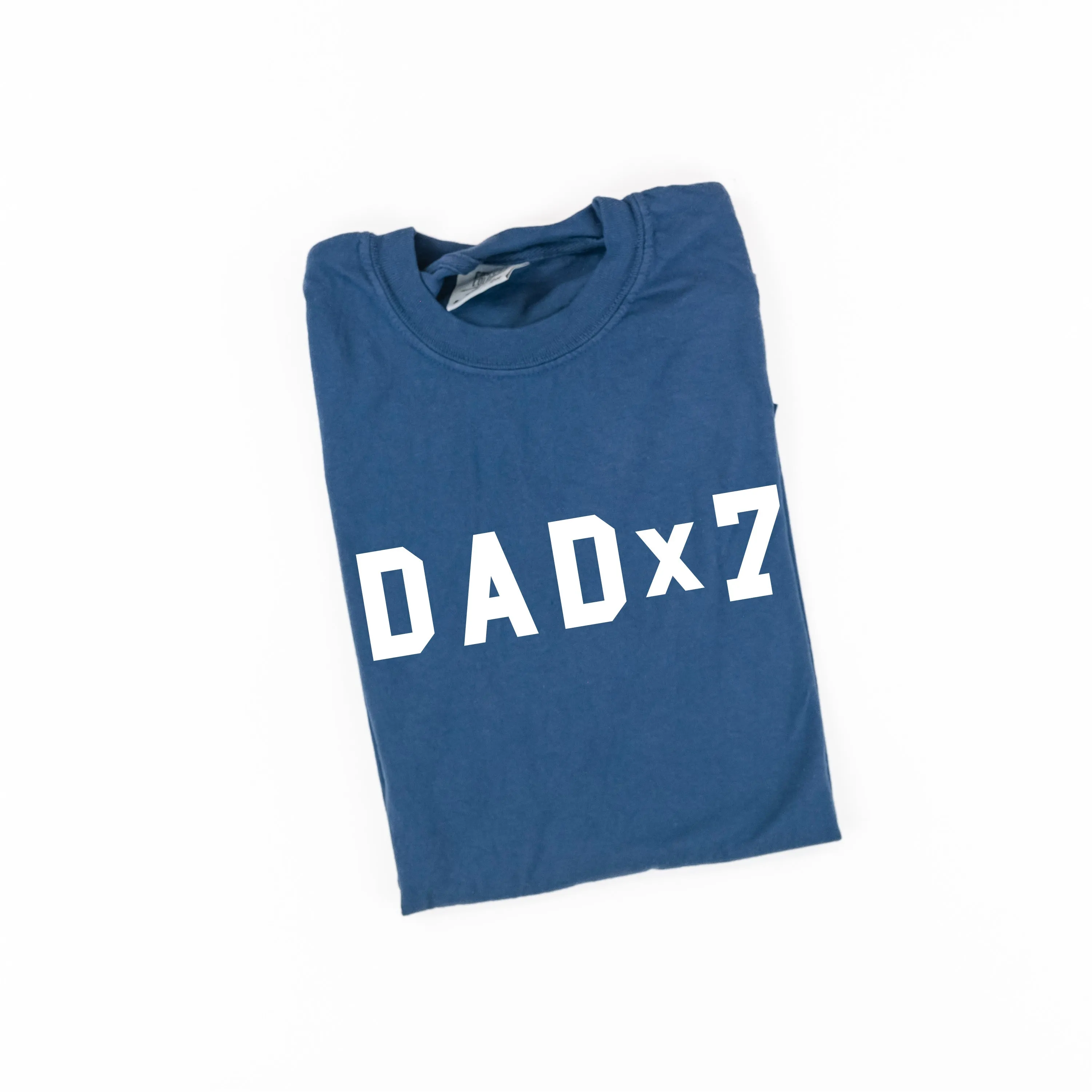 DAD x (Child Number) - SHORT SLEEVE COMFORT COLORS TEE