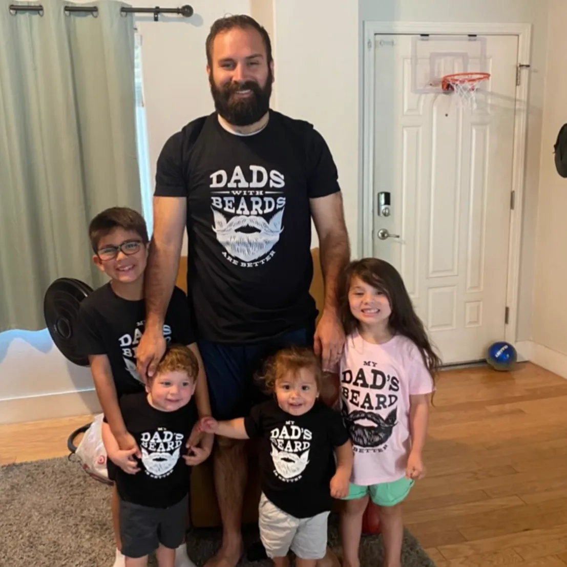 Dads with Beards are Better - Unisex Tee
