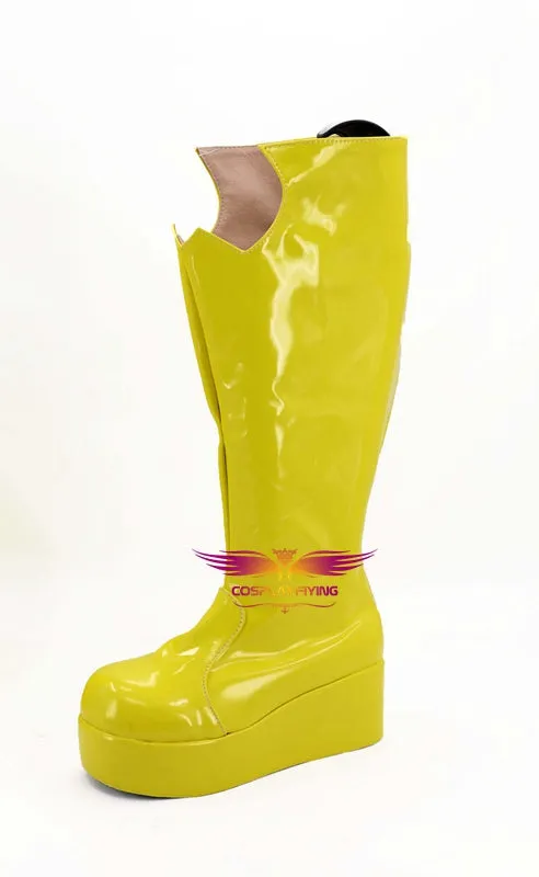 DC Comics Batman Batgirl Cosplay Shoes Boots Custom Made for Adult Men and Women