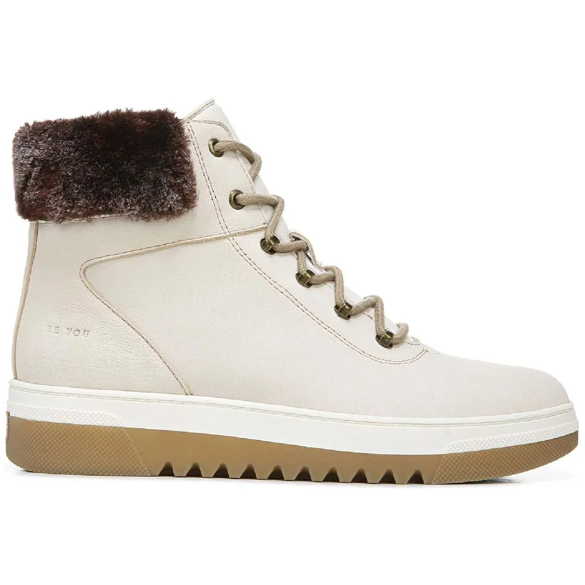 Dr. Scholl's Shoes Womens Gear Up Lace up Shearling Boots