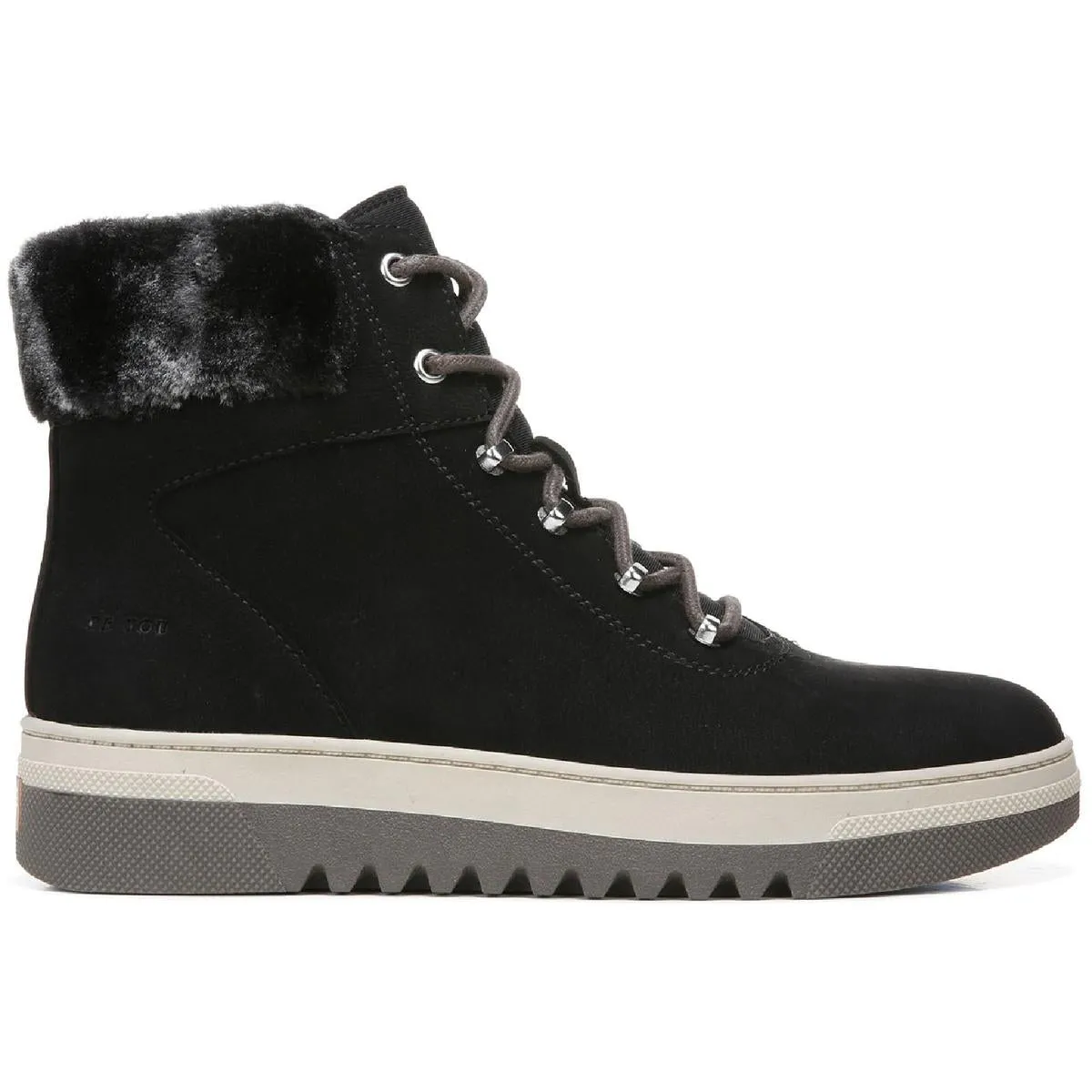 Dr. Scholl's Shoes Womens Gear Up Lace up Shearling Boots