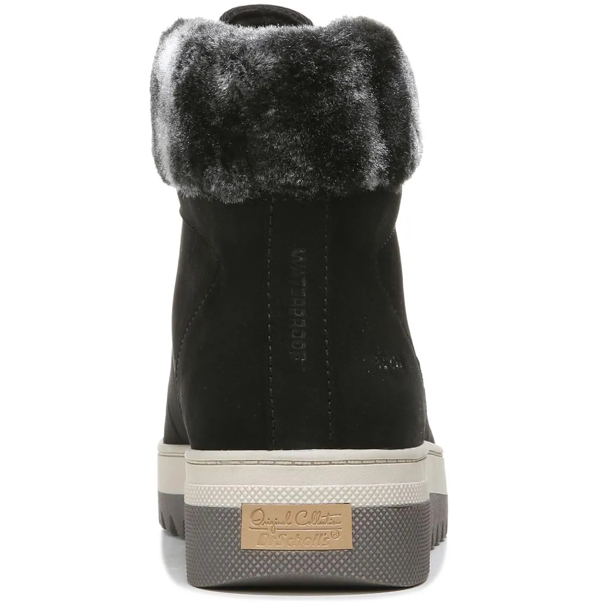 Dr. Scholl's Shoes Womens Gear Up Lace up Shearling Boots