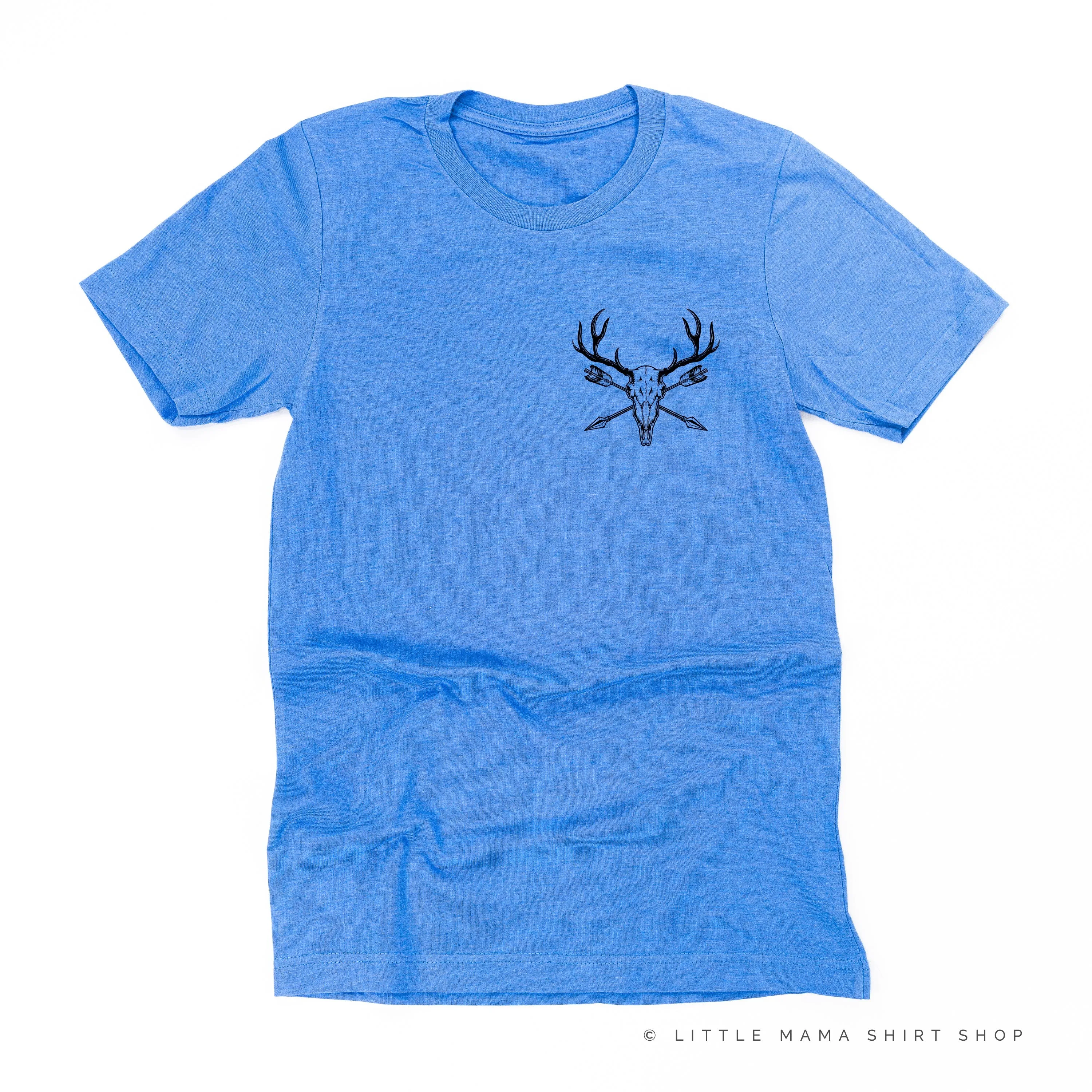 ELK SKULL - Pocket Design - Unisex Tee