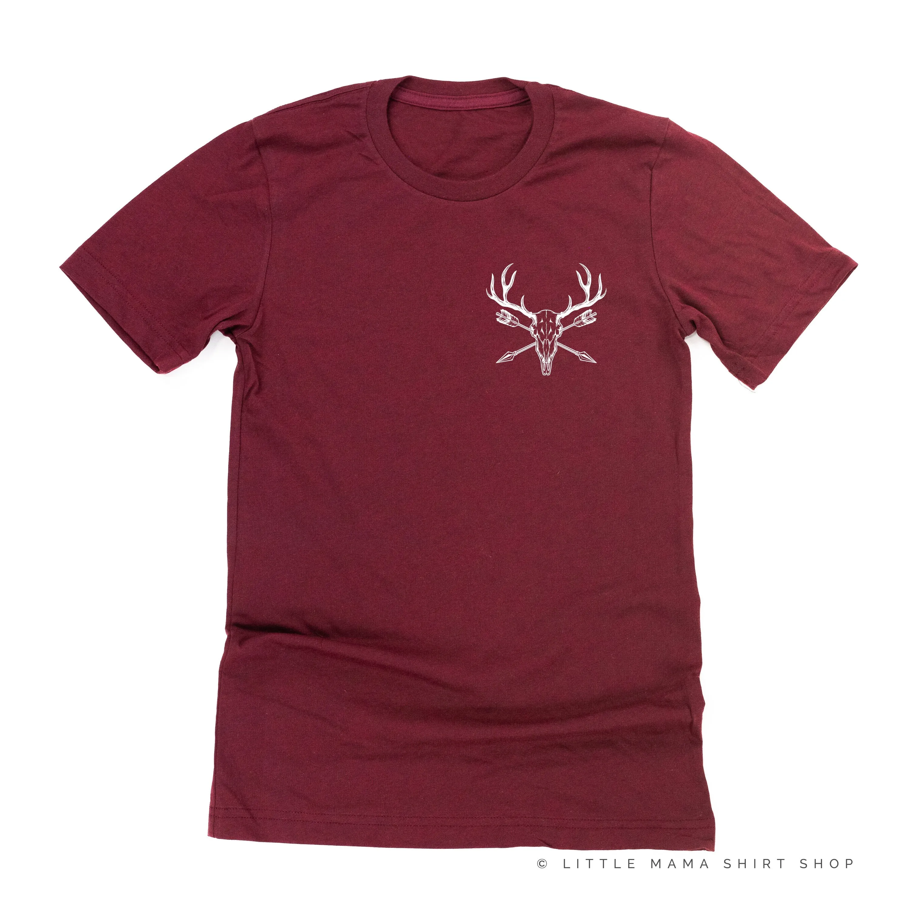 ELK SKULL - Pocket Design - Unisex Tee