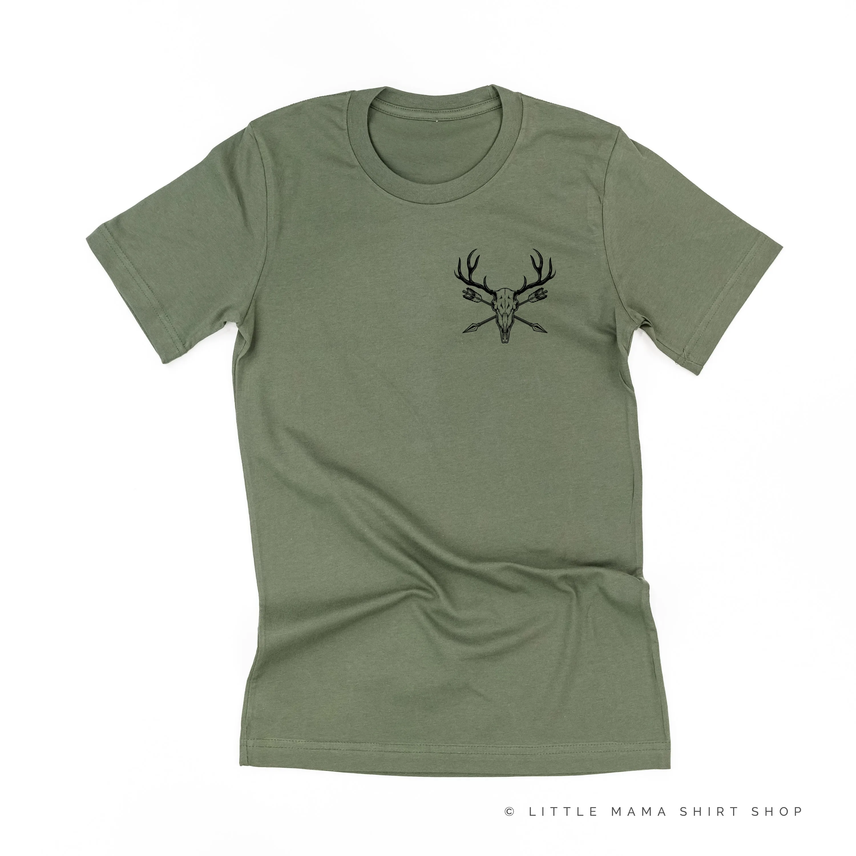 ELK SKULL - Pocket Design - Unisex Tee
