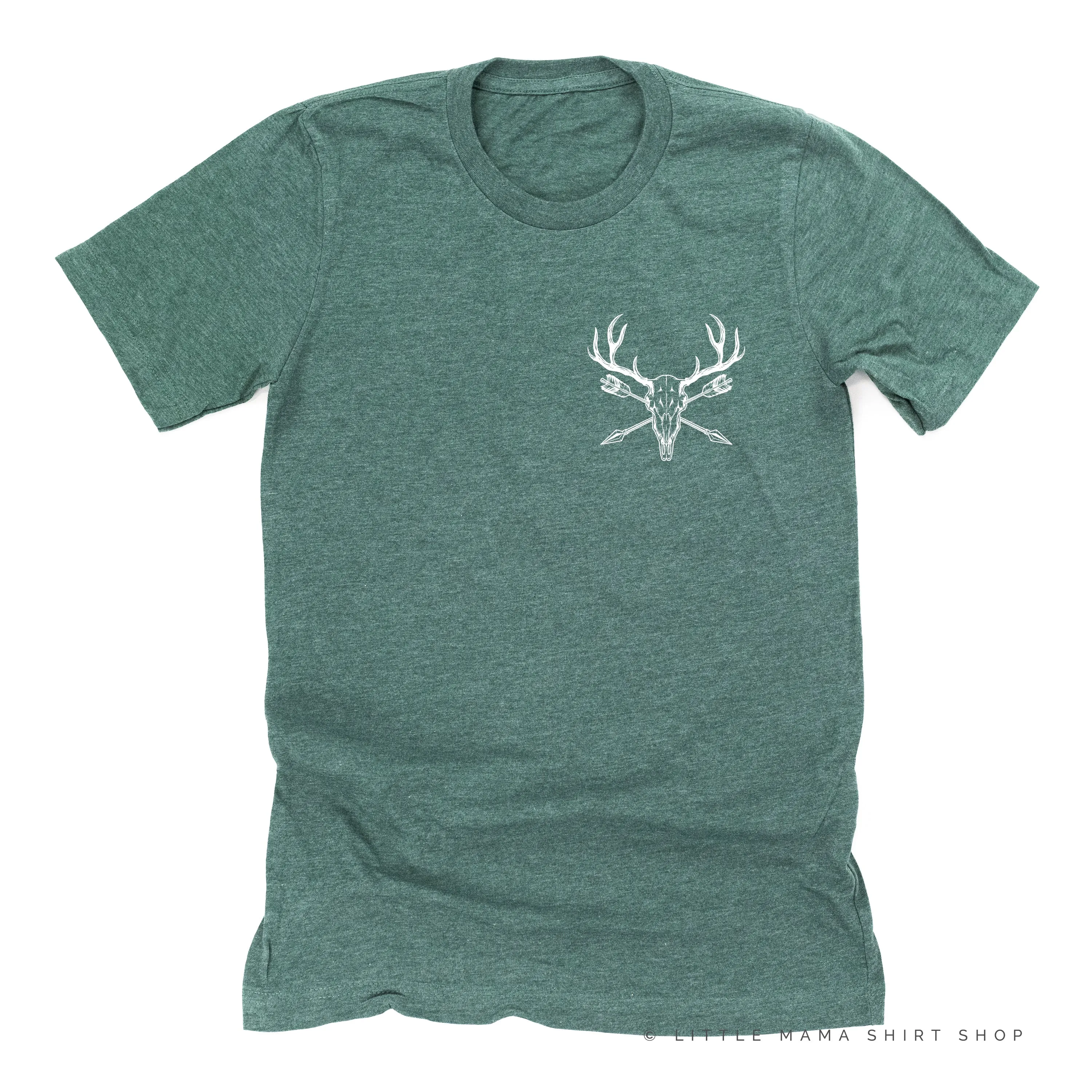 ELK SKULL - Pocket Design - Unisex Tee