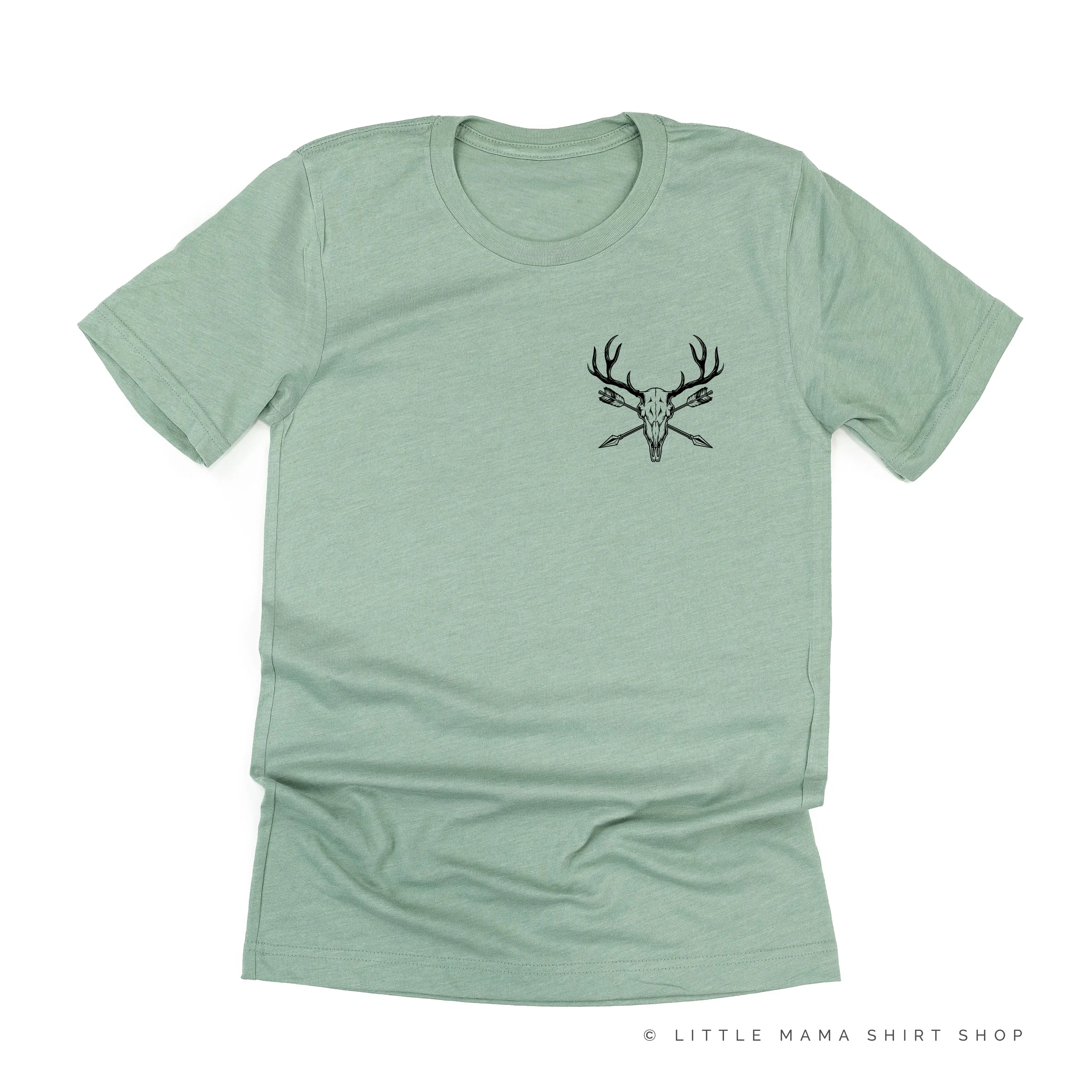 ELK SKULL - Pocket Design - Unisex Tee
