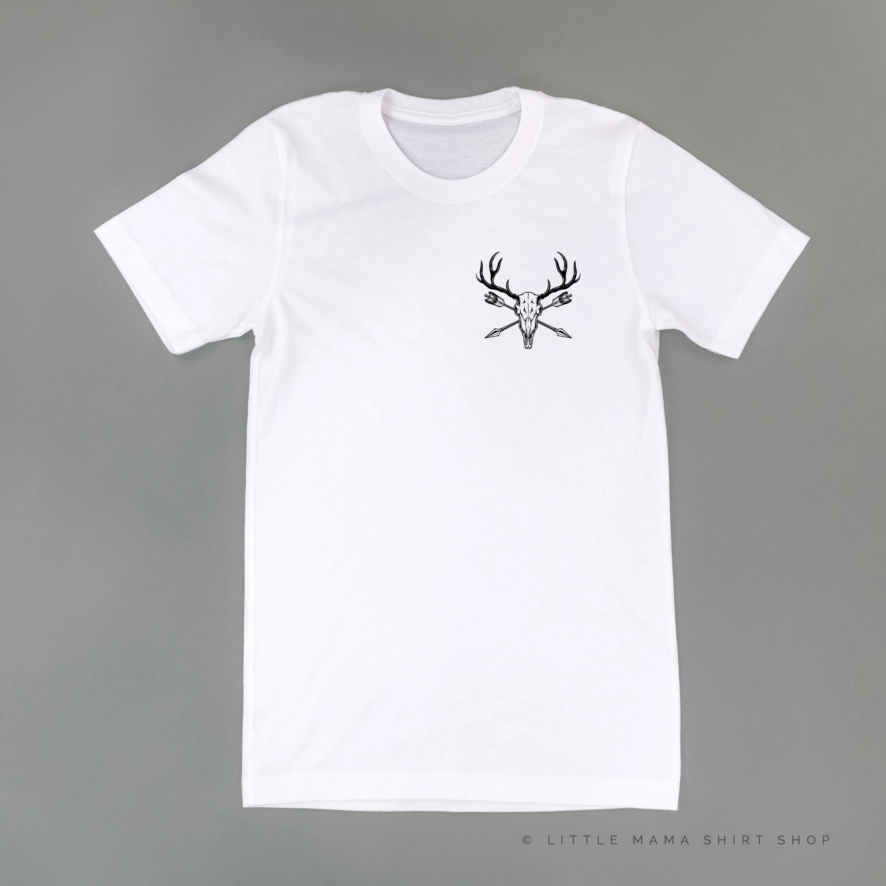 ELK SKULL - Pocket Design - Unisex Tee