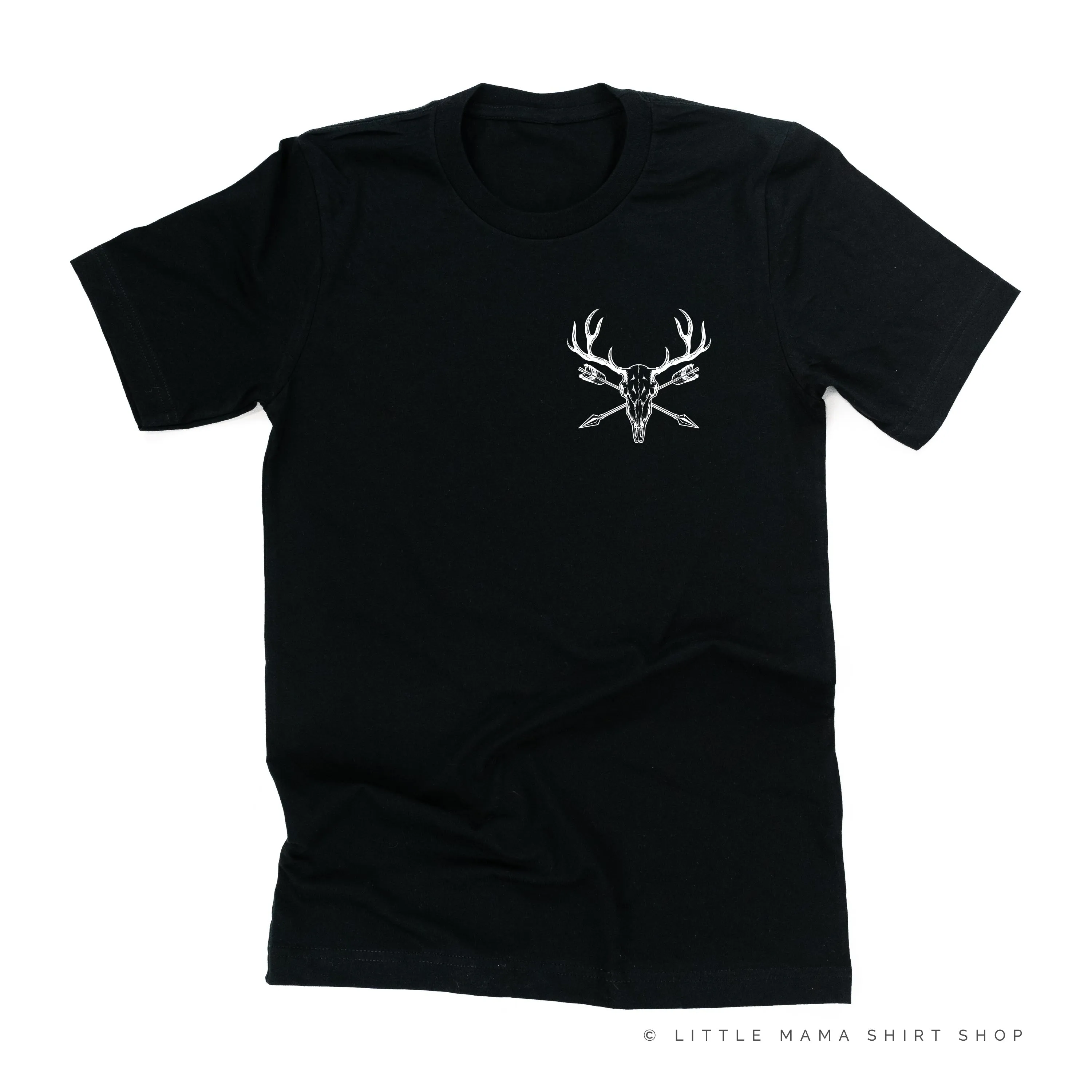 ELK SKULL - Pocket Design - Unisex Tee