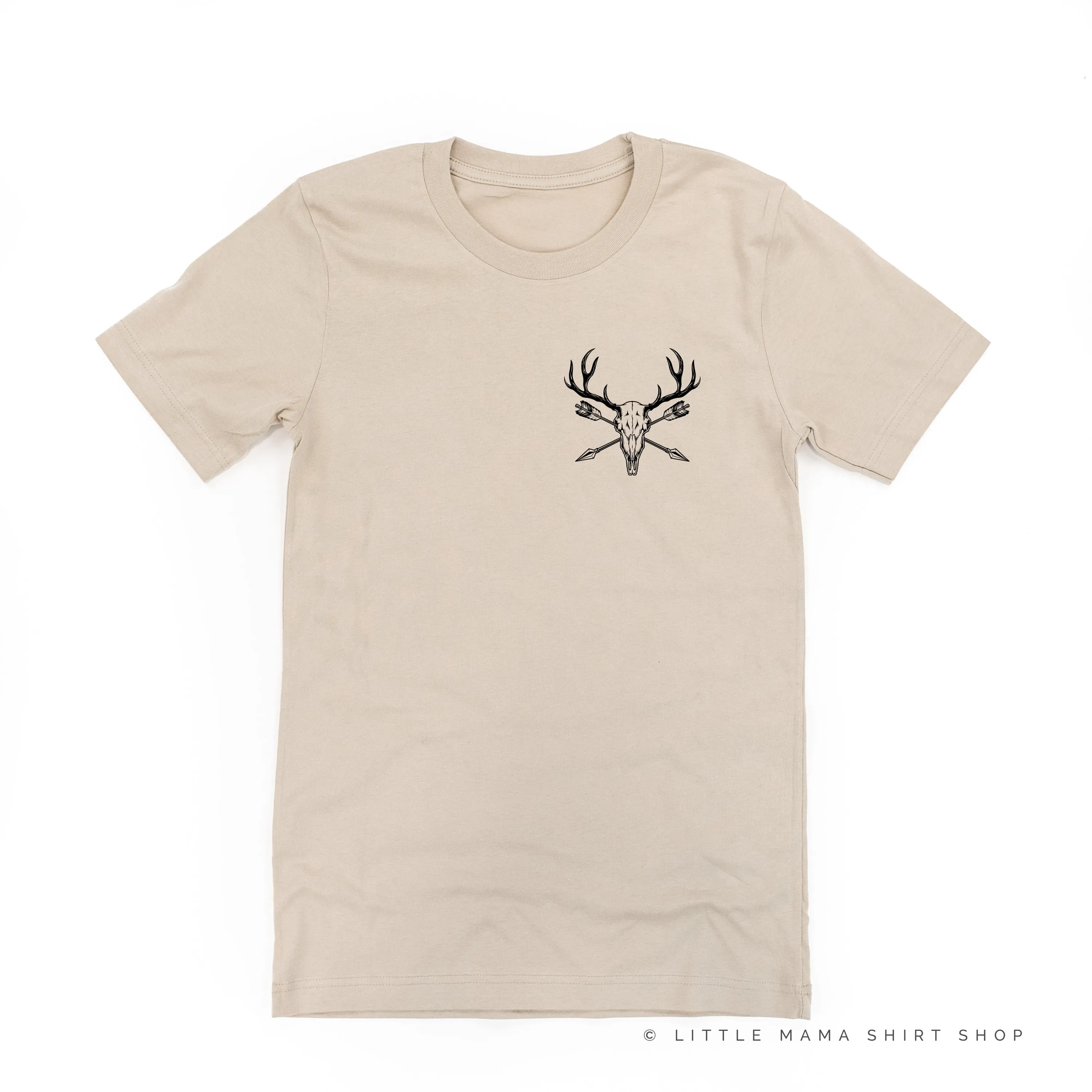ELK SKULL - Pocket Design - Unisex Tee