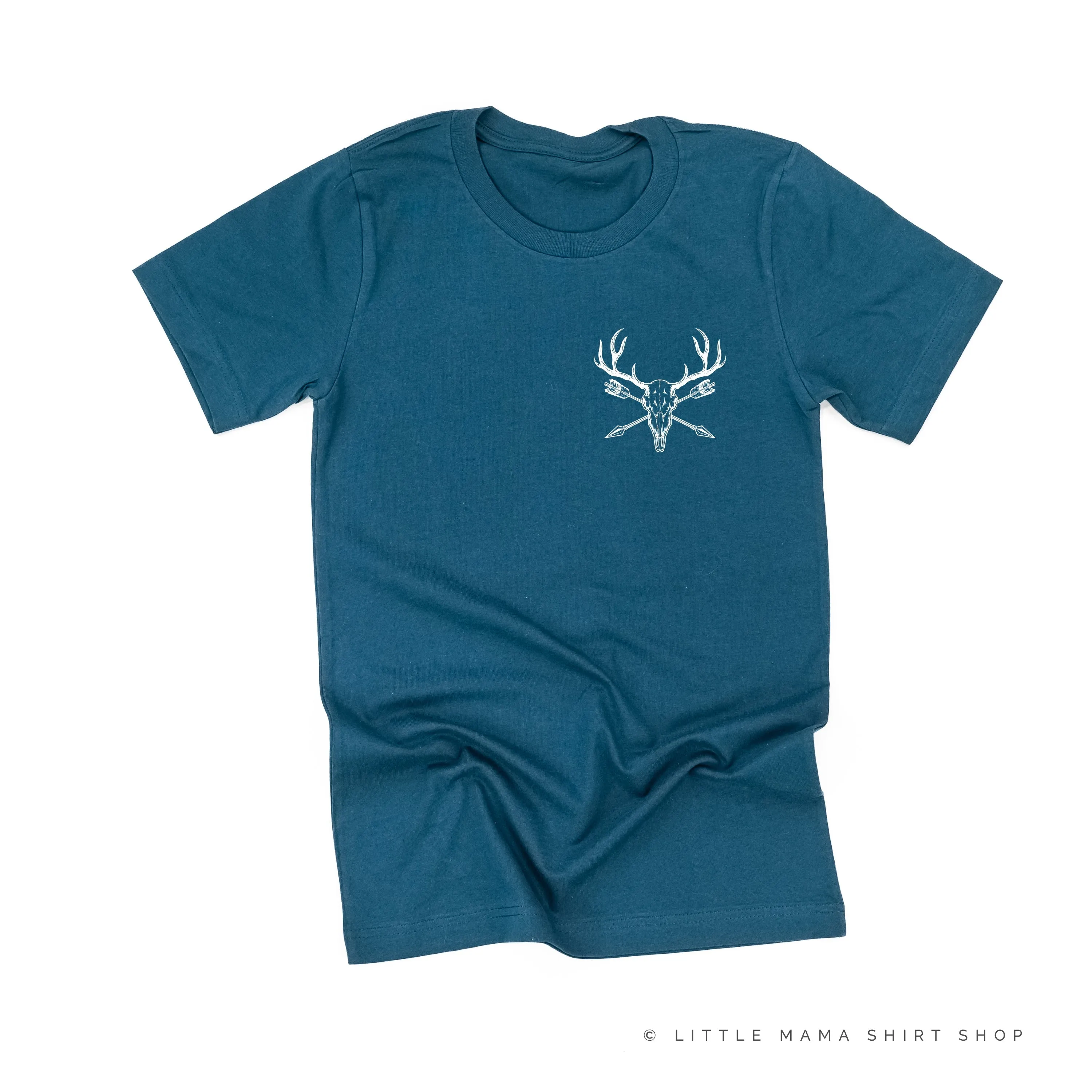 ELK SKULL - Pocket Design - Unisex Tee